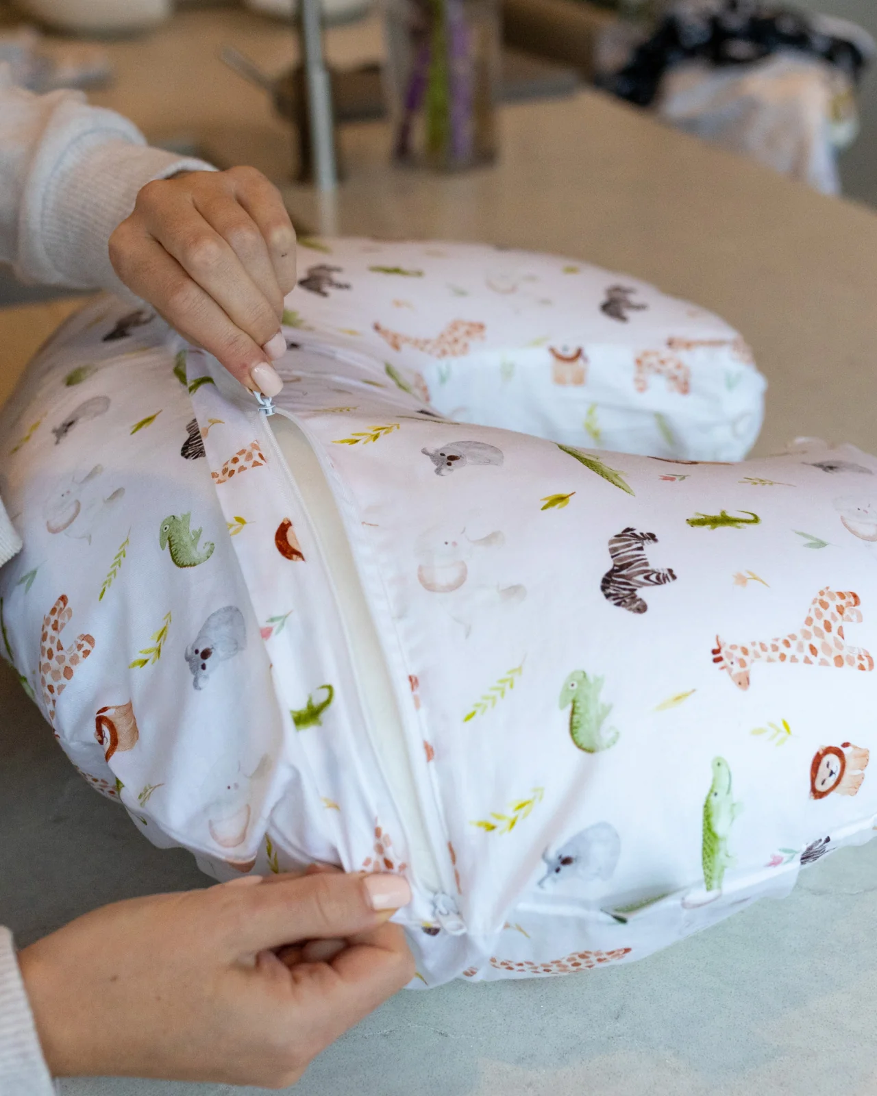 BABYGO® African Nursing Pillow Cover - Image 4