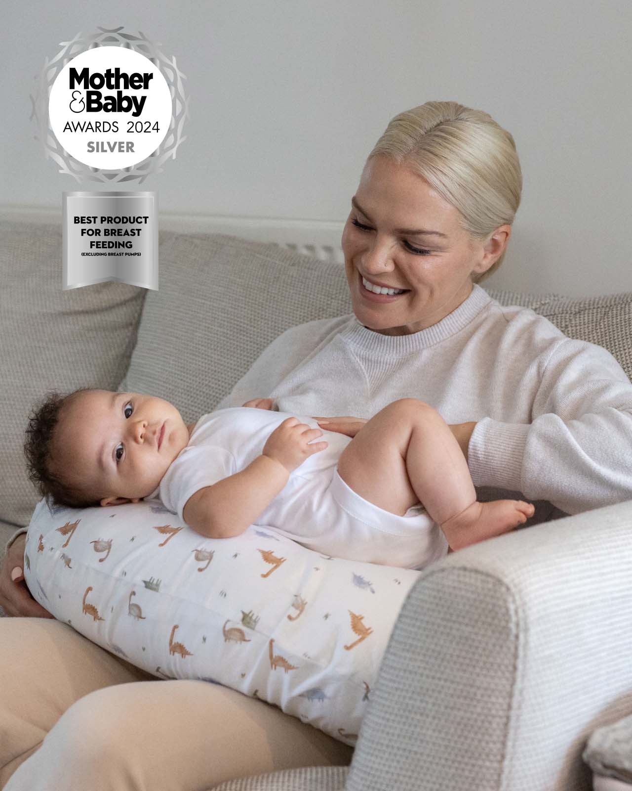 BABYGO® Dinosaur Nursing Pillow - Image 6