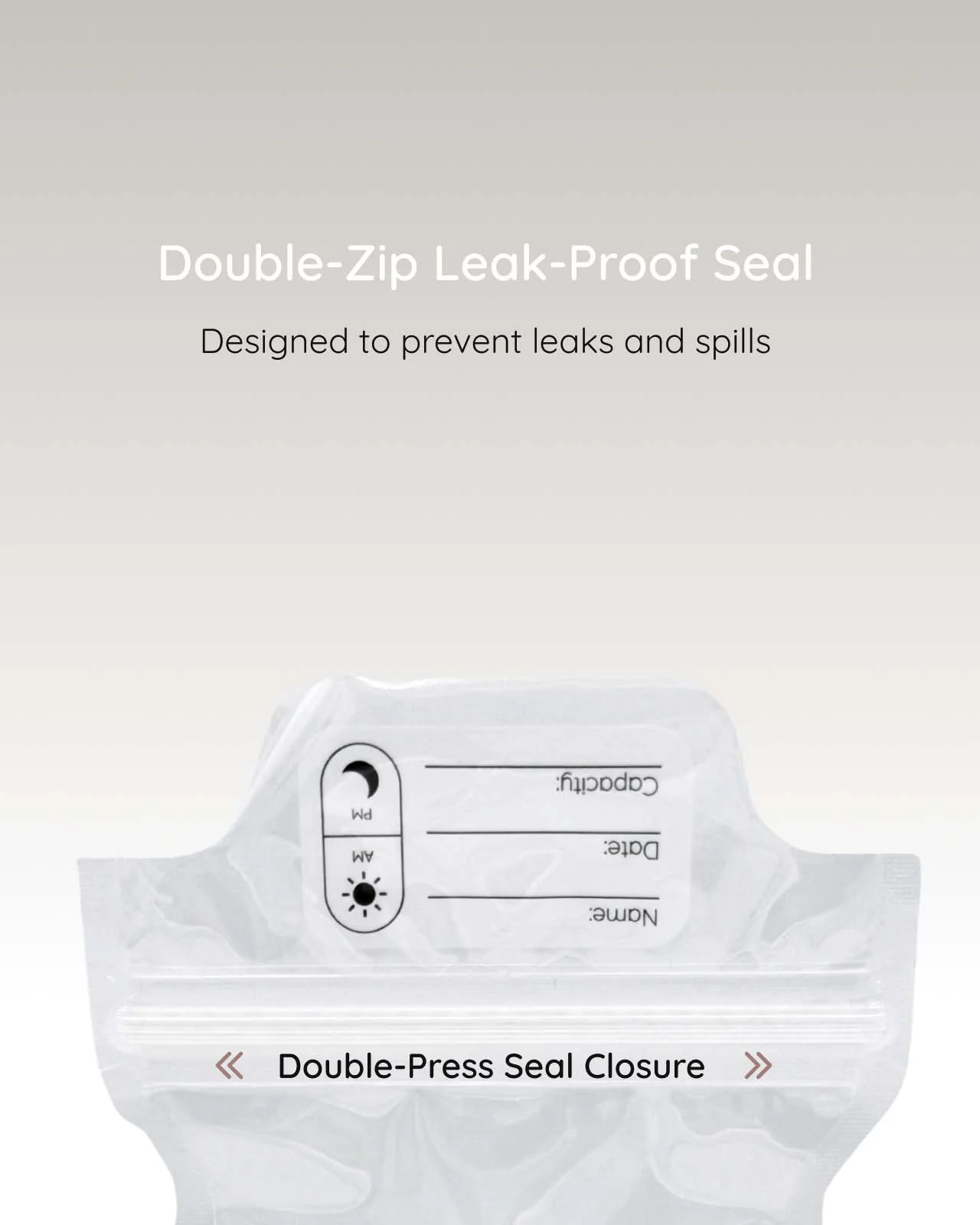 BABYGO® Disposable Breast Milk Storage Bags - Image 4