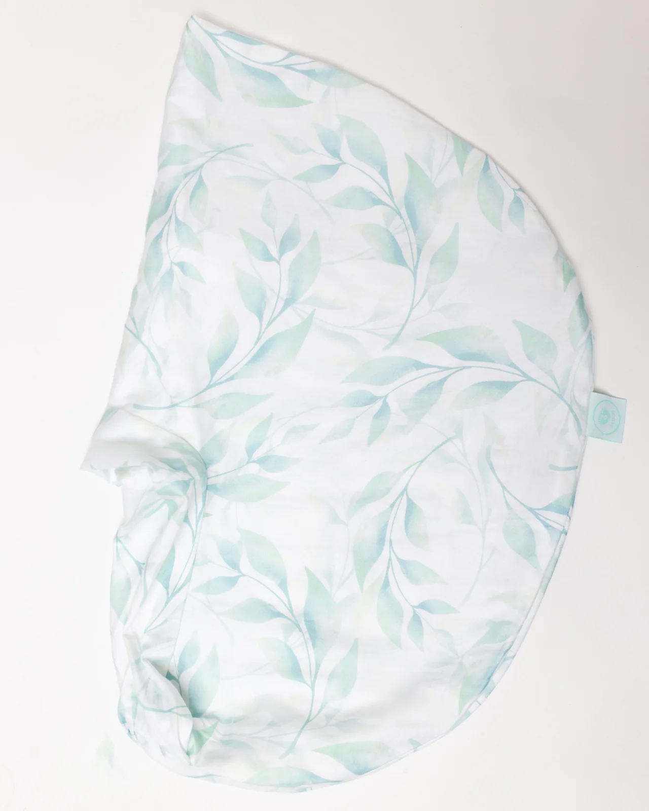 BABYGO® Green Leaf Nursing Pillow Cover - Image 2