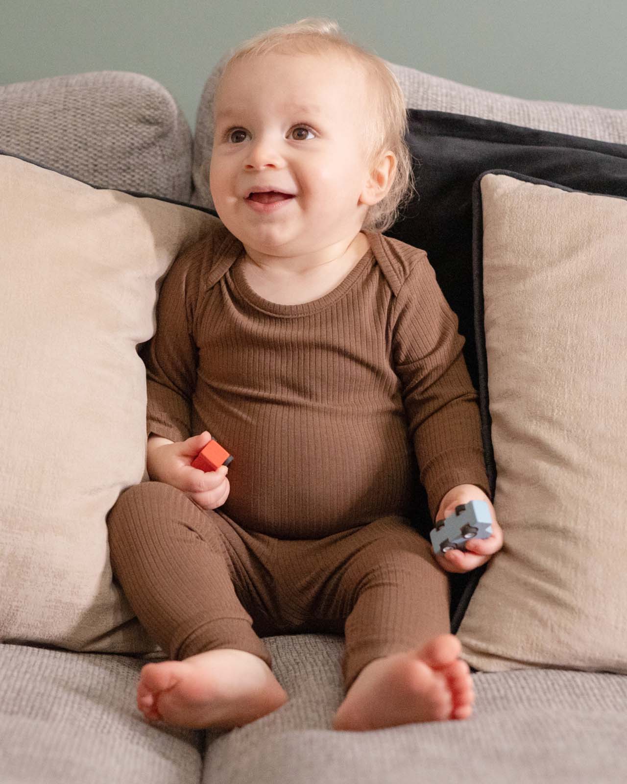 BABYGO® Long Sleeve Baby Bodysuit | 2 Pack - Image 5