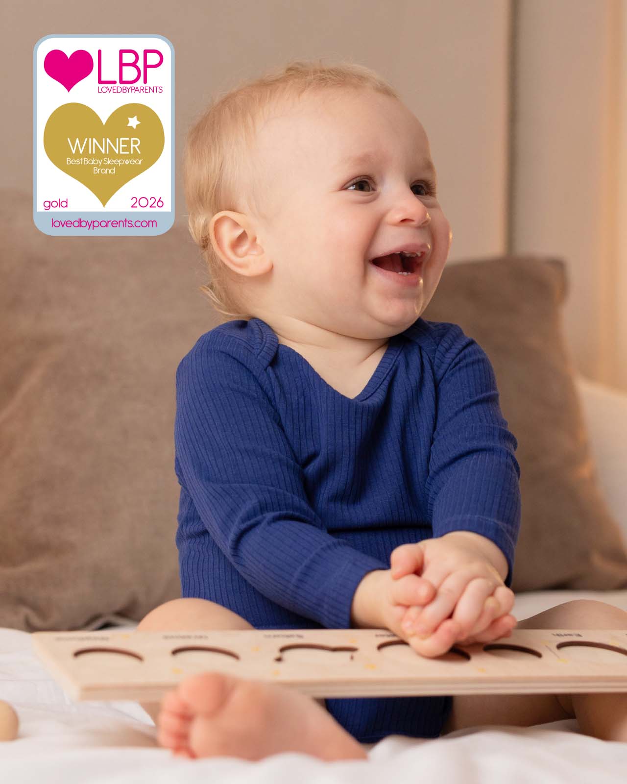 BABYGO® Long Sleeve Baby Bodysuit | 3 Pack - Image 3