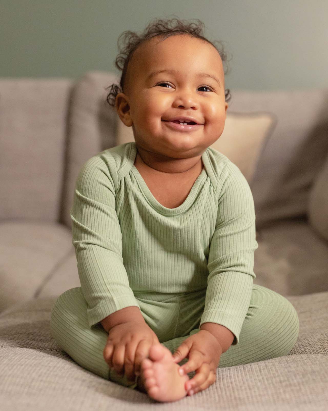 BABYGO® Long Sleeve Baby Bodysuit | 3 Pack - Image 6