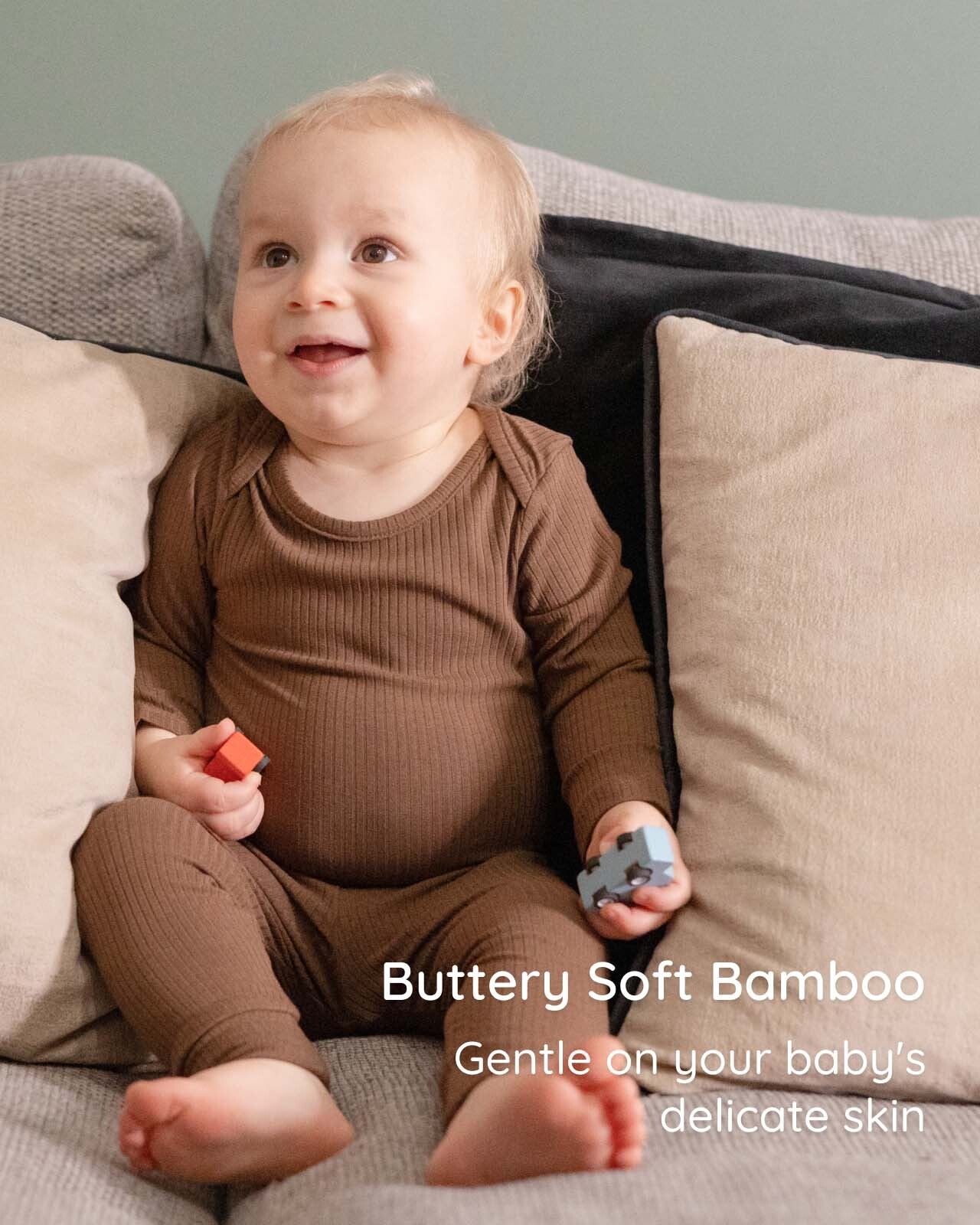BABYGO® Long Sleeve Baby Bodysuit - Image 3