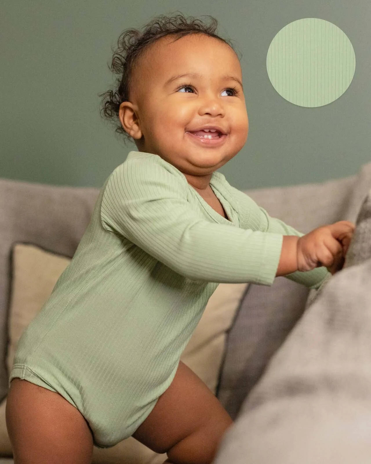 BABYGO® Long Sleeve Baby Bodysuit - Image 4