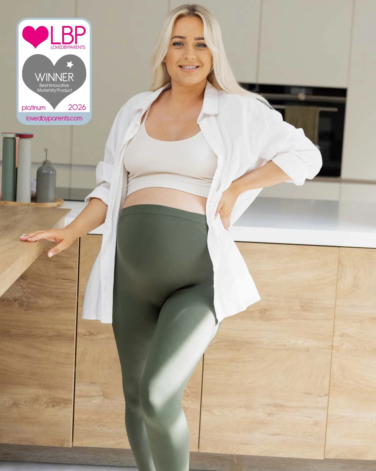 BABYGO® Activ+ Maternity Leggings - Image 4