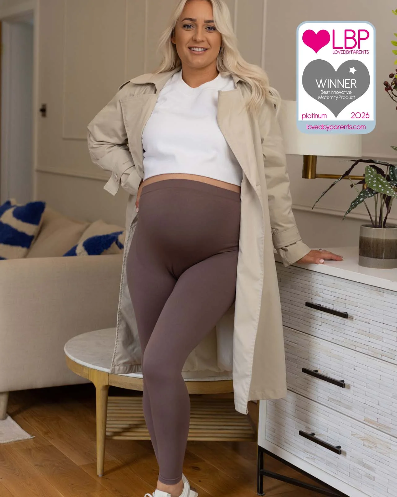 BABYGO® Activ+ Maternity Leggings - Image 4