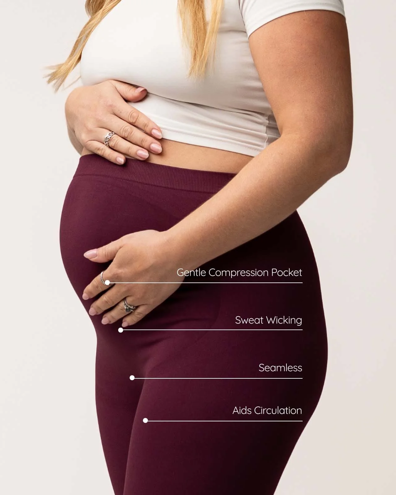 BABYGO® Activ+ Maternity Leggings - Image 2