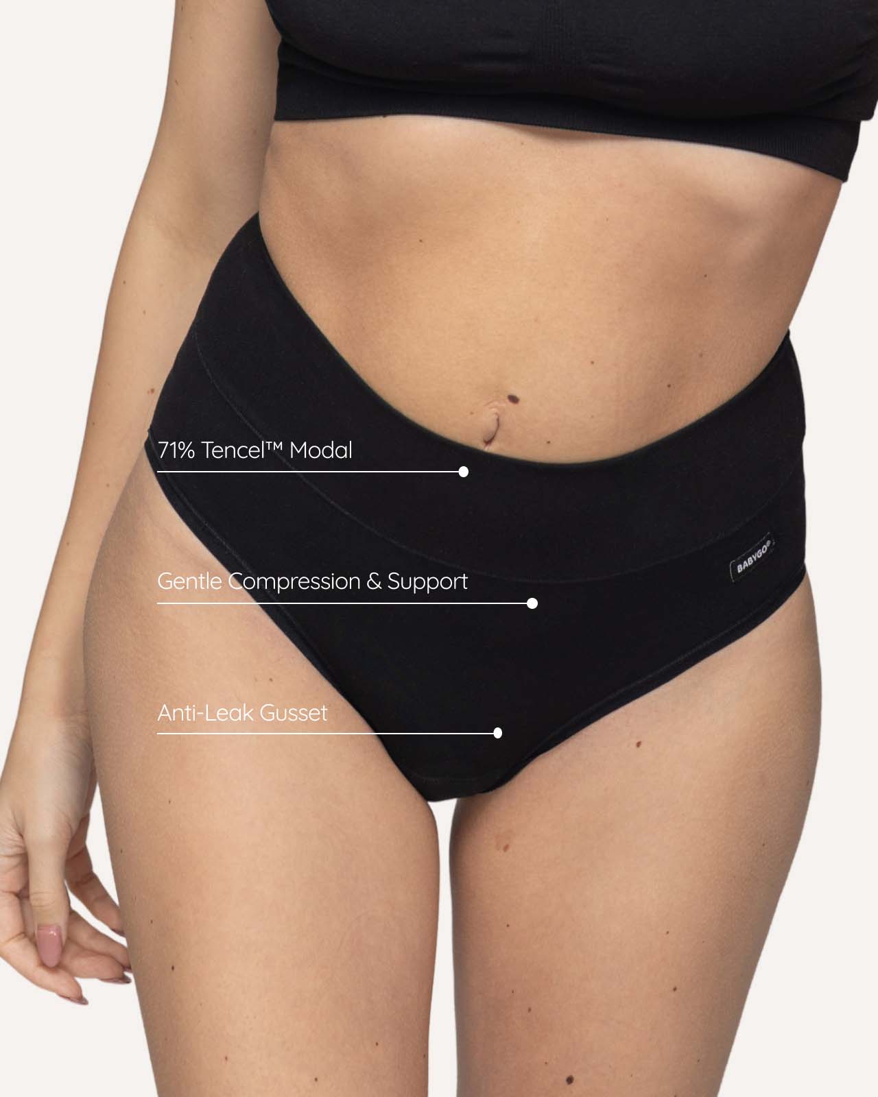BABYGO® Postpartum Knickers Twin Pack - Image 3