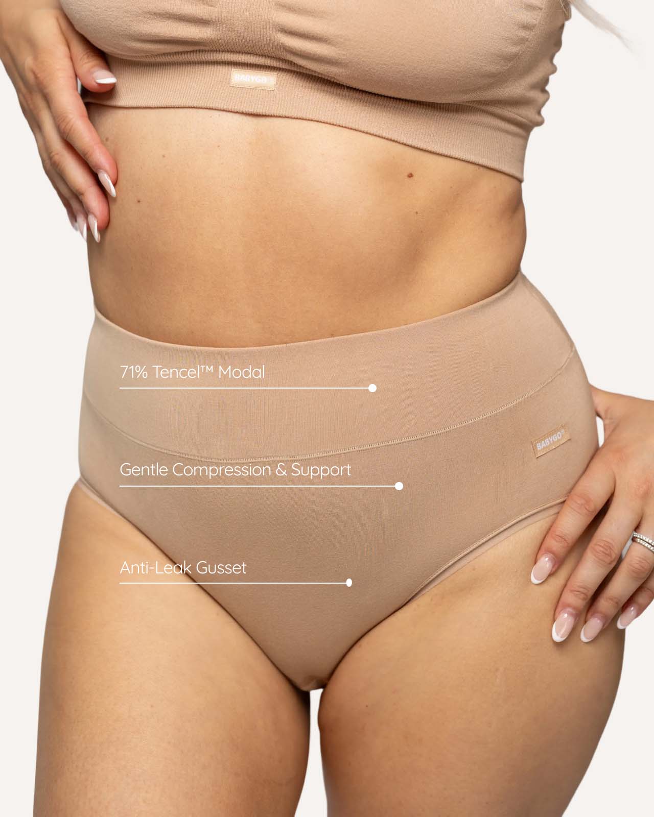 BABYGO® Postpartum Knickers Twin Pack - Image 3