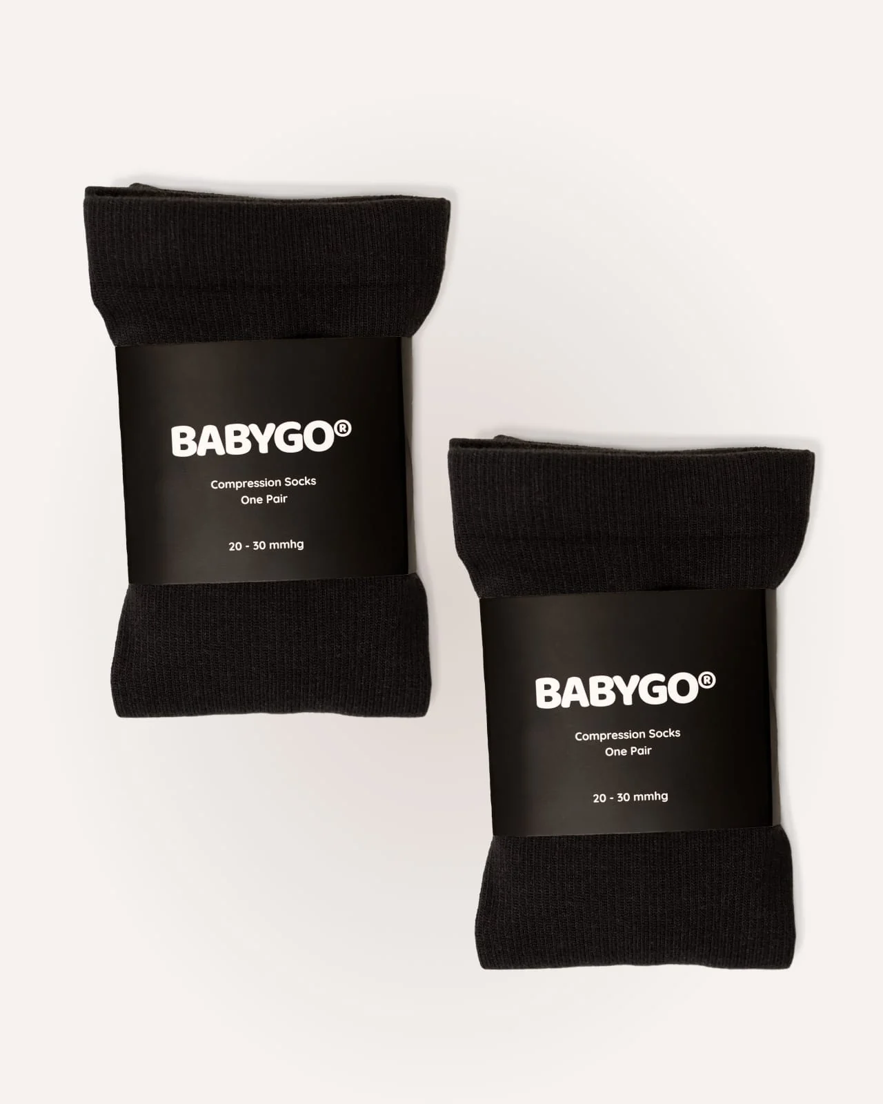 BABYGO® Pregnancy Compression Socks | Twin Pack