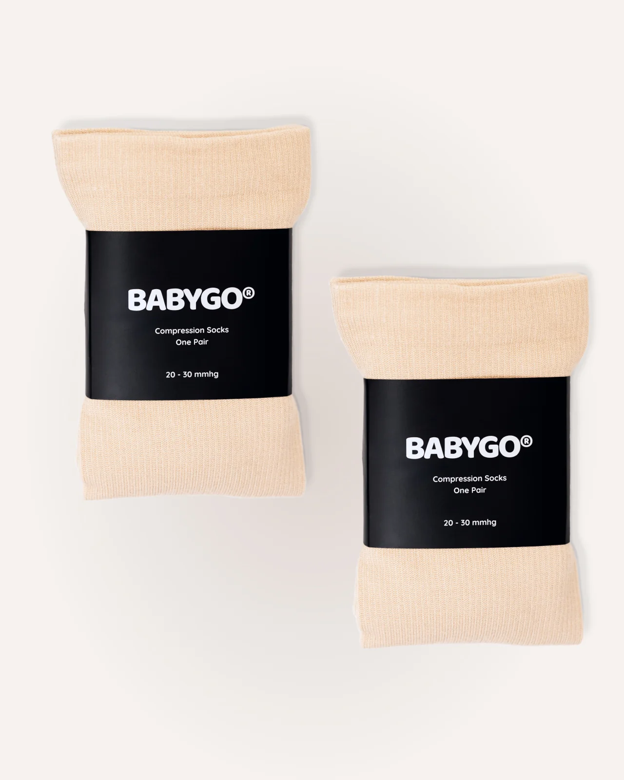 BABYGO® Pregnancy Compression Socks | Twin Pack