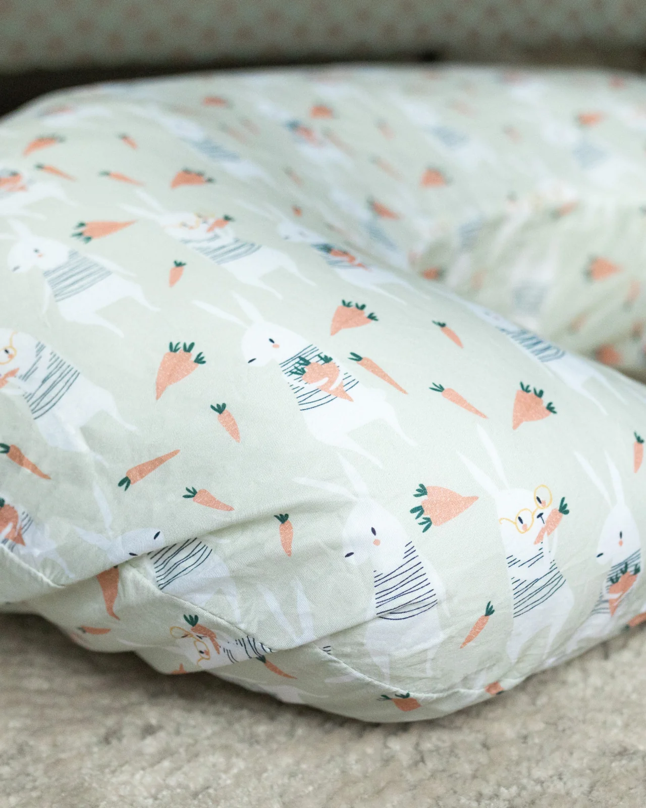 BABYGO® Rabbit Nursing Pillow Cover - Image 5