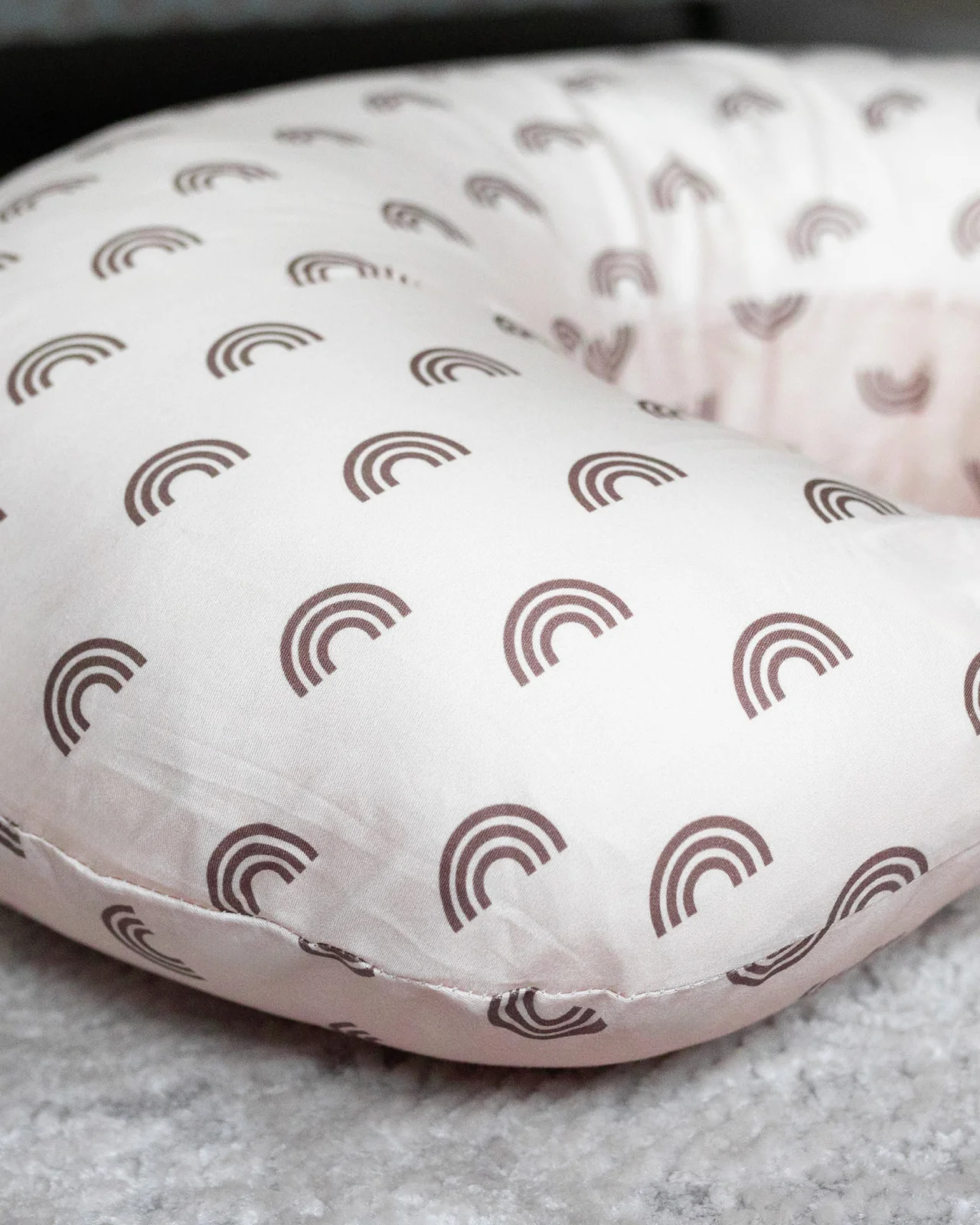 BABYGO® Rainbow Nursing Pillow Cover - Image 5