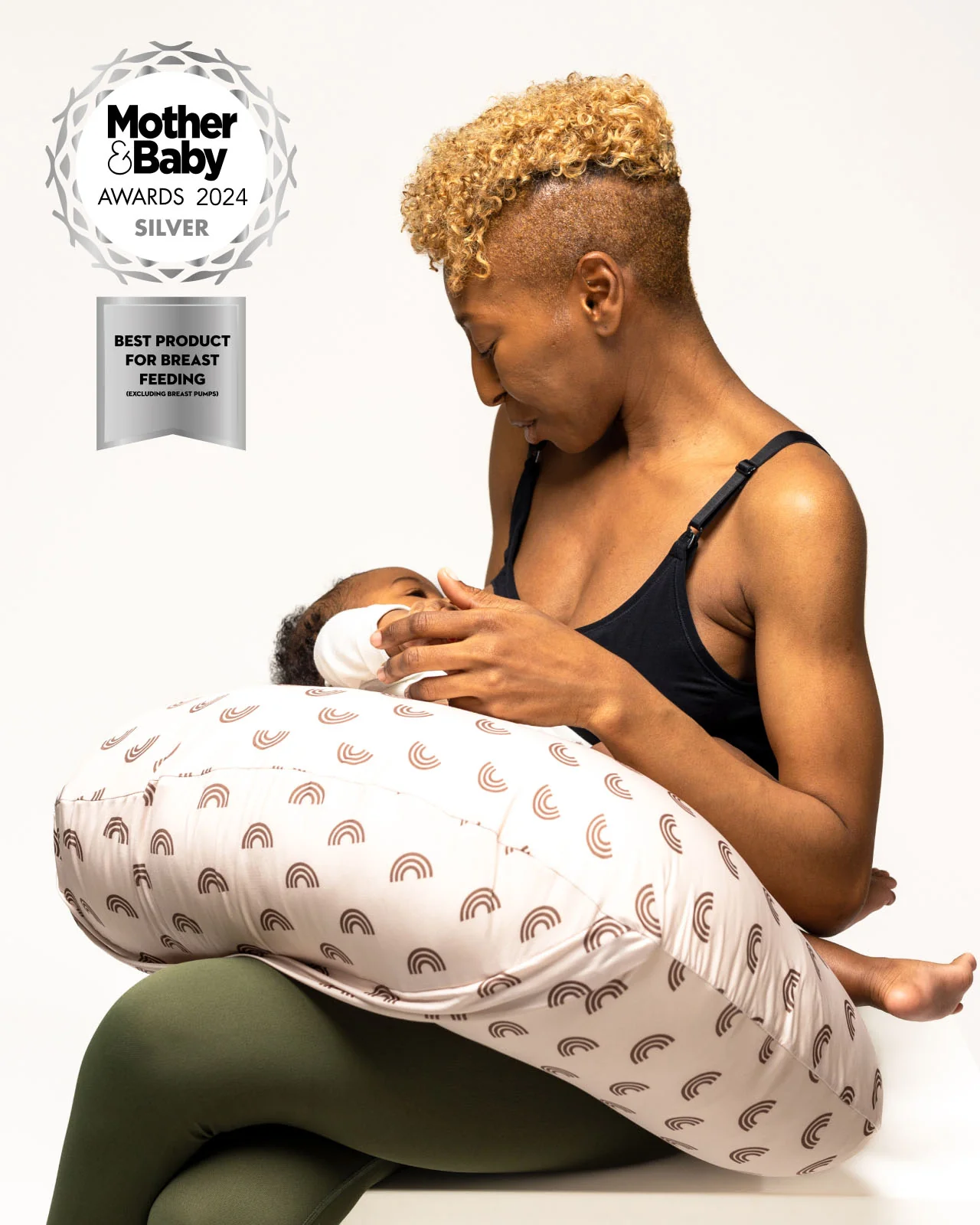 BABYGO® Rainbow Nursing Pillow - Image 6