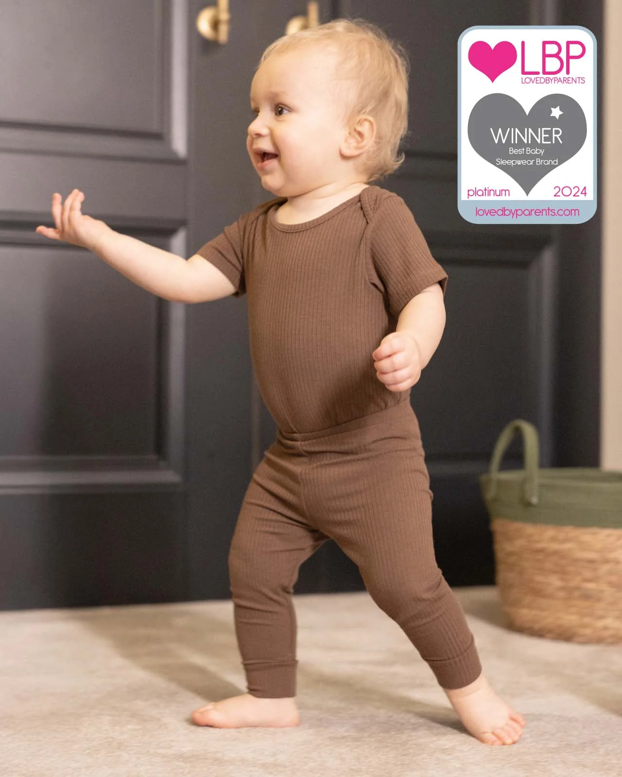BABYGO® Ribbed Baby Leggings | 2 Pack - Image 3