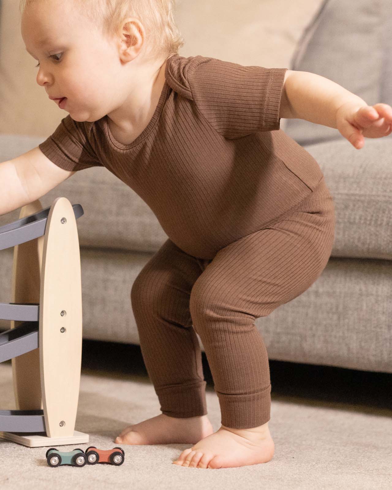 BABYGO® Ribbed Baby Leggings | 2 Pack - Image 3