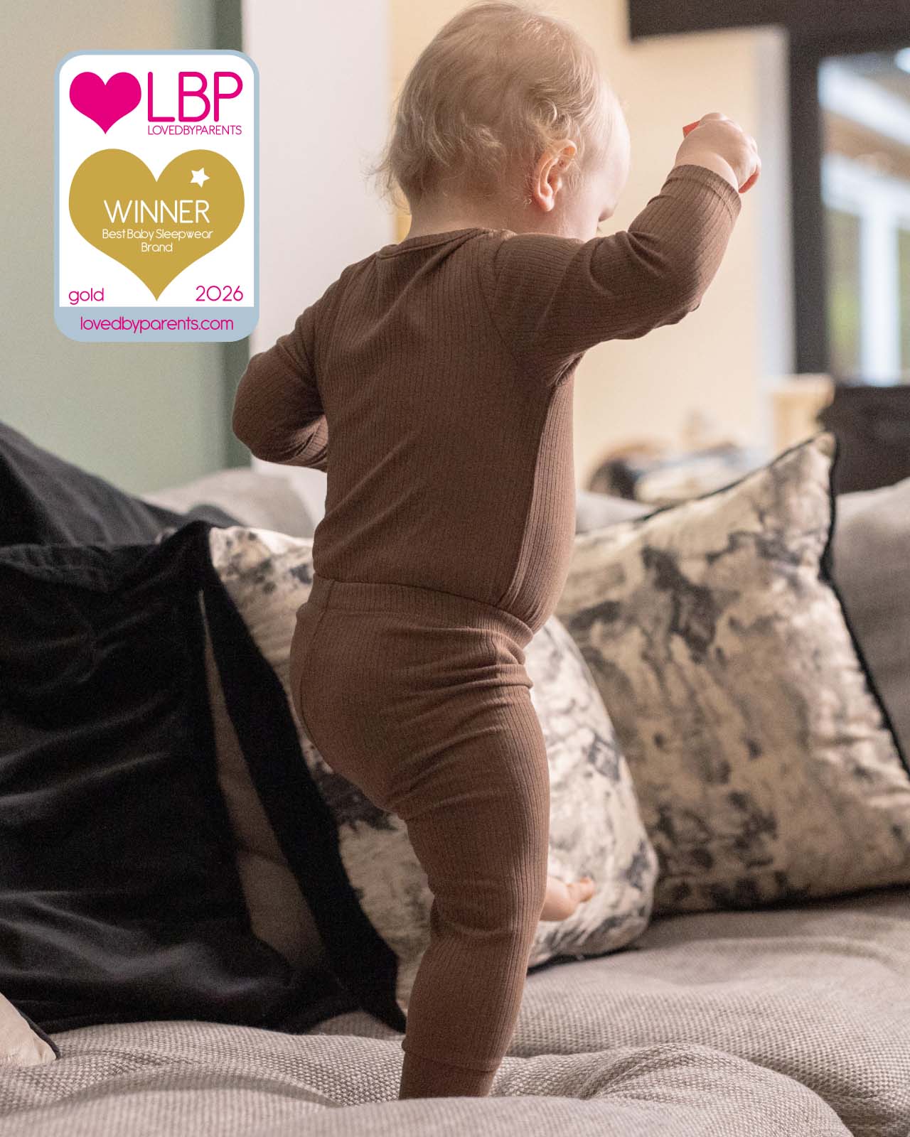 BABYGO® Ribbed Baby Leggings - Image 3