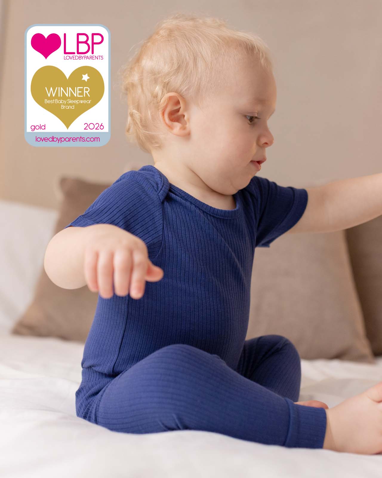 BABYGO® Ribbed Baby Leggings - Image 3