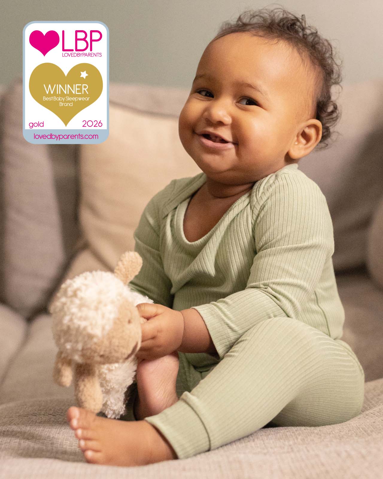 BABYGO® Ribbed Baby Leggings - Image 3
