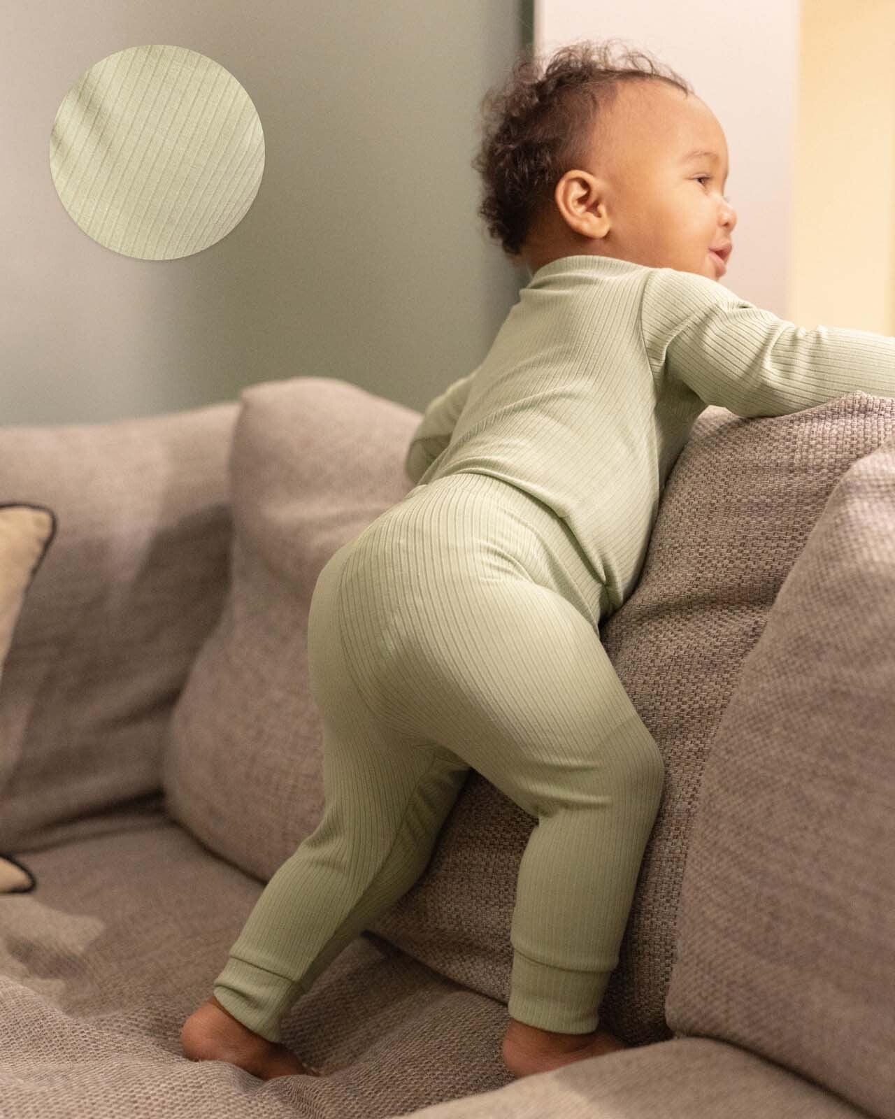 BABYGO® Ribbed Baby Leggings - Image 5