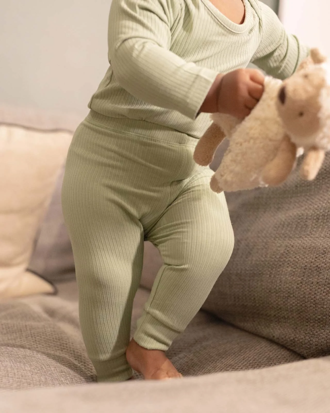 BABYGO® Ribbed Baby Leggings - Image 6