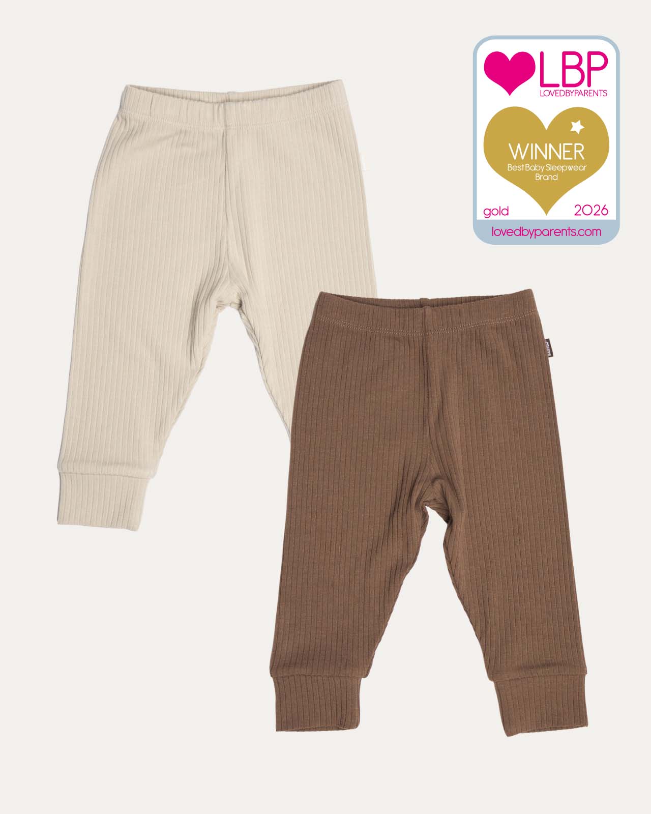 BABYGO® Short Ribbed Bodysuit & Leggings | 2 Pack - Image 4
