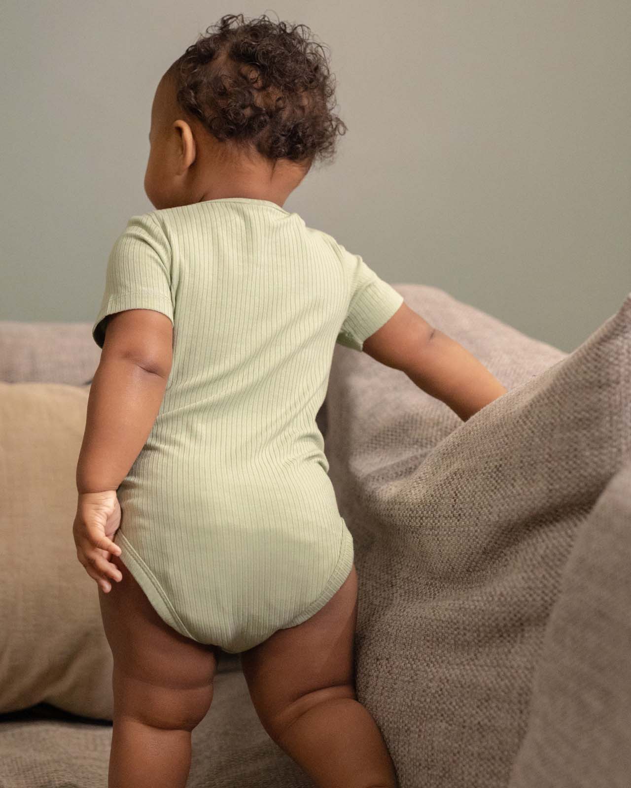 BABYGO® Short Sleeve Baby Bodysuit | 3 Pack - Image 5