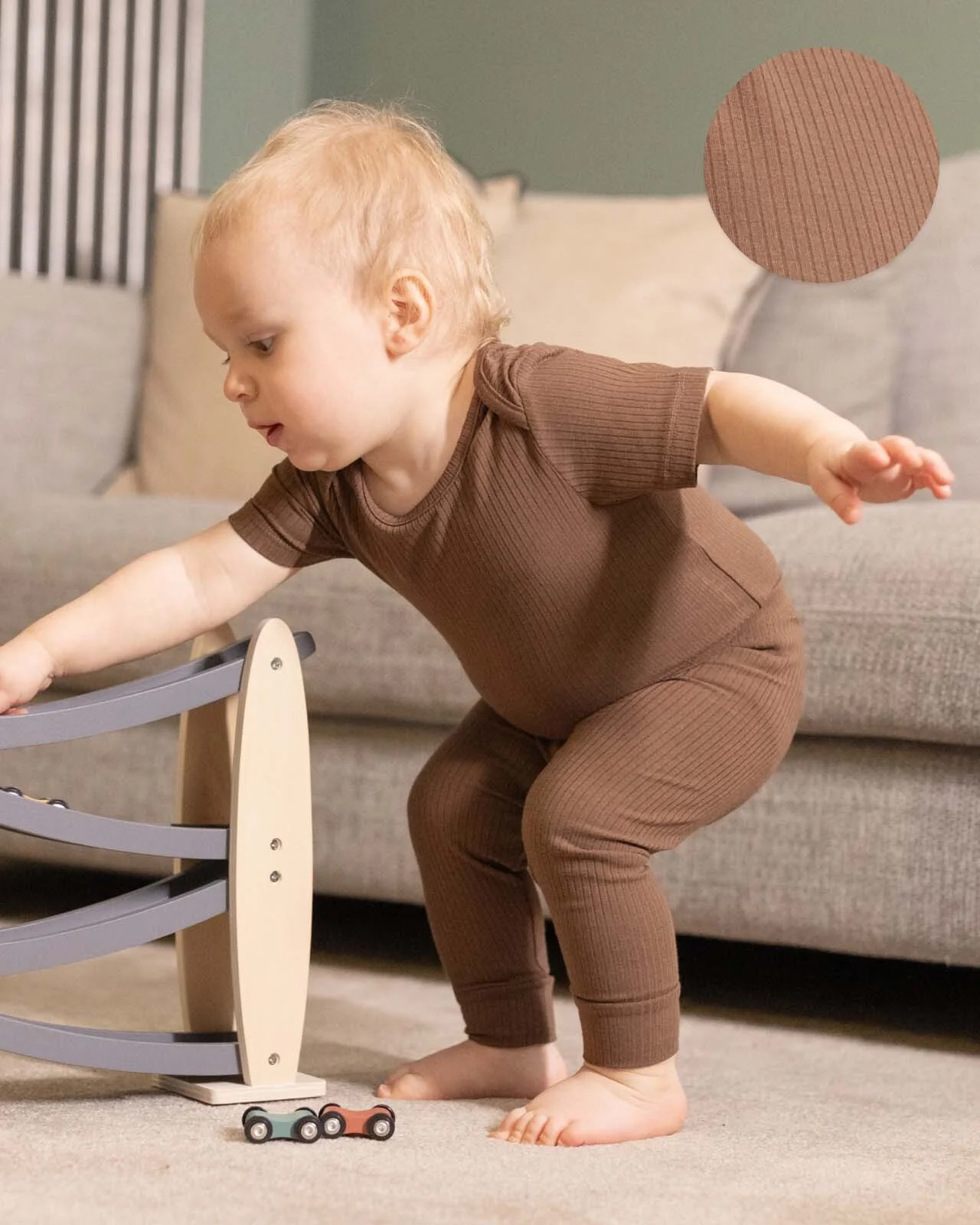 BABYGO® Short Sleeve Baby Bodysuit - Image 5