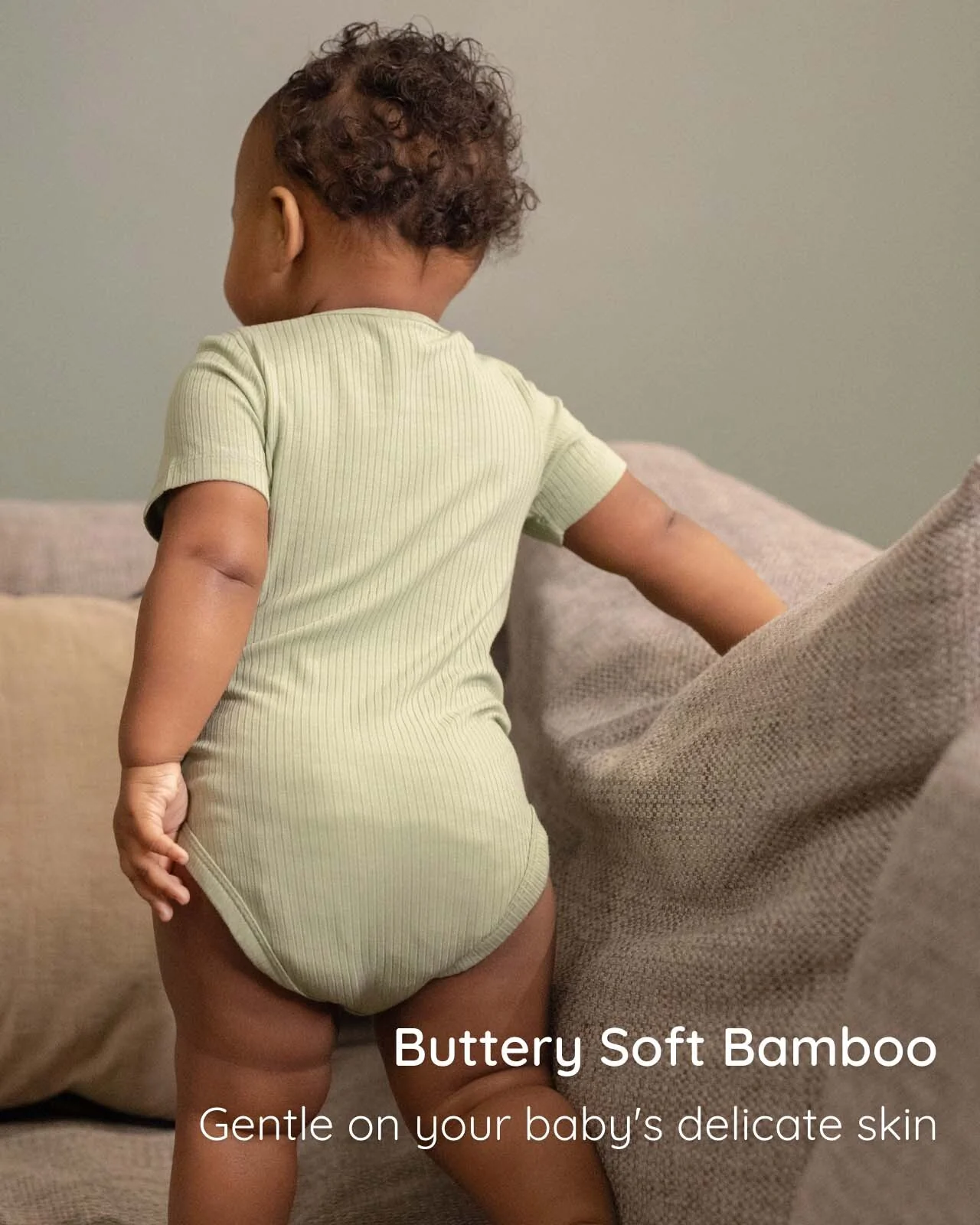 BABYGO® Short Sleeve Baby Bodysuit - Image 4
