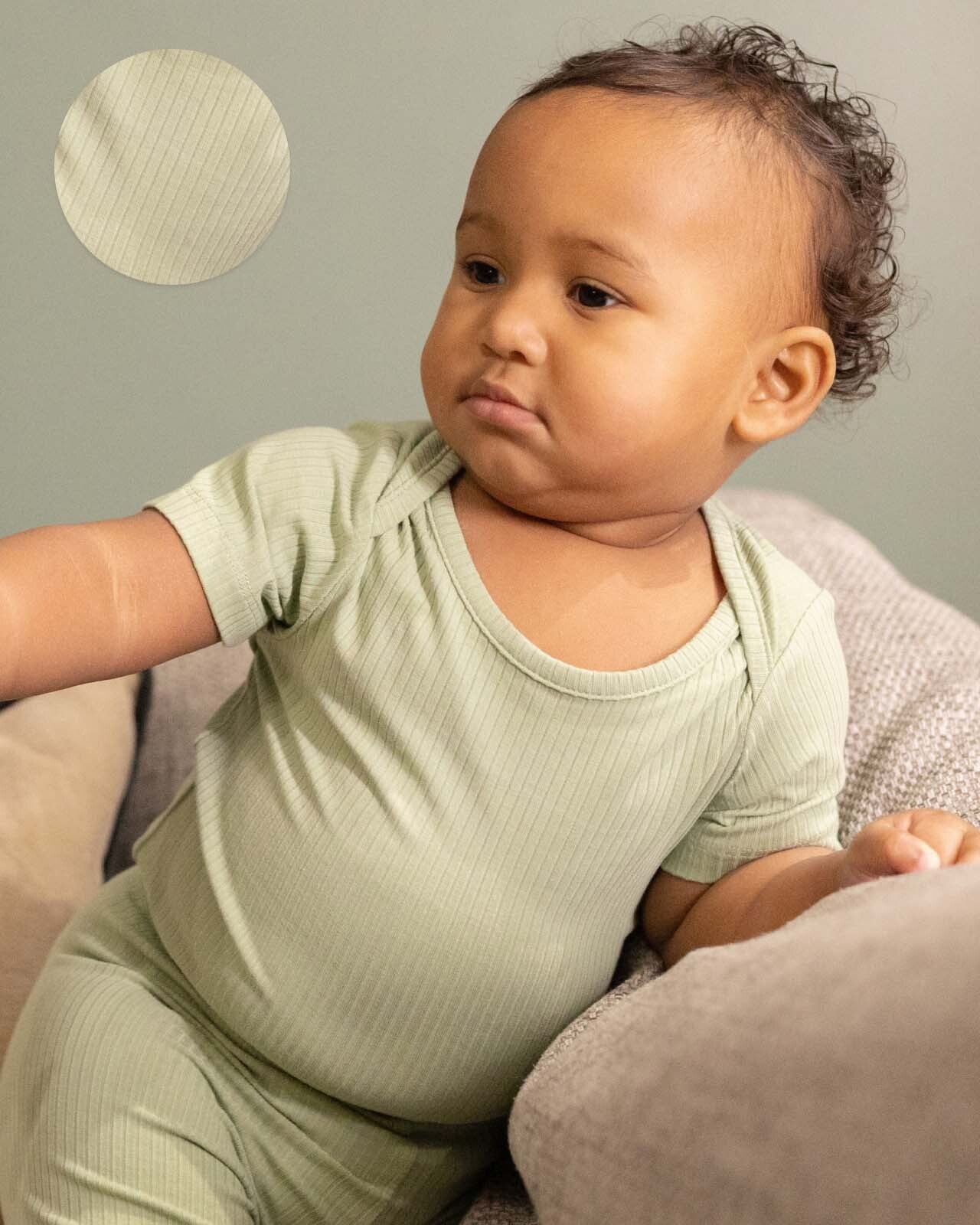 BABYGO® Short Sleeve Baby Bodysuit - Image 5