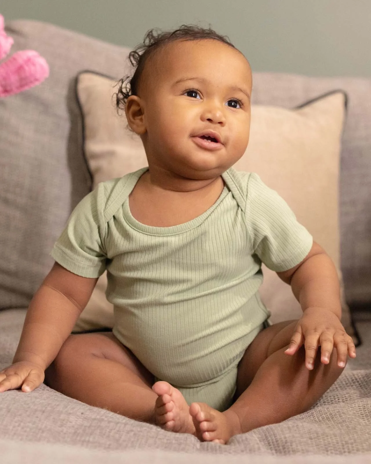 BABYGO® Short Sleeve Baby Bodysuit - Image 6