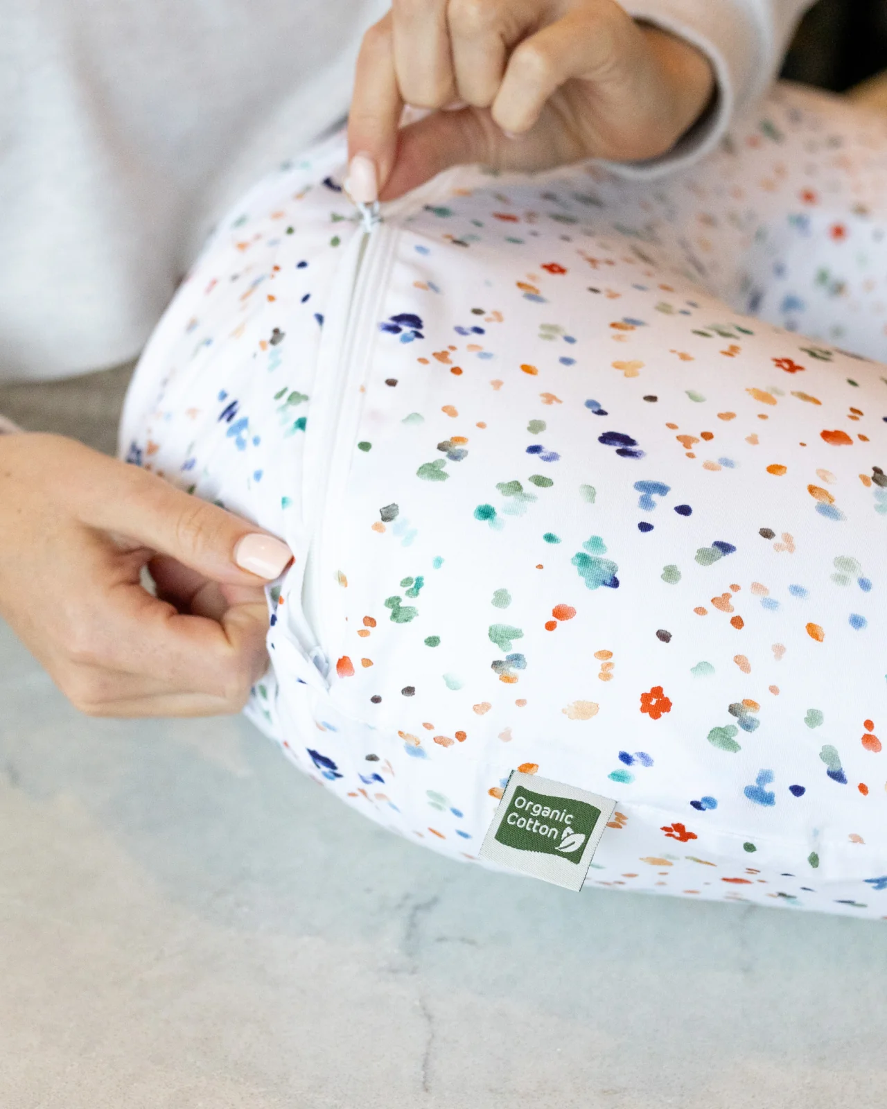 BABYGO® Splatter Nursing Pillow Cover - Image 4