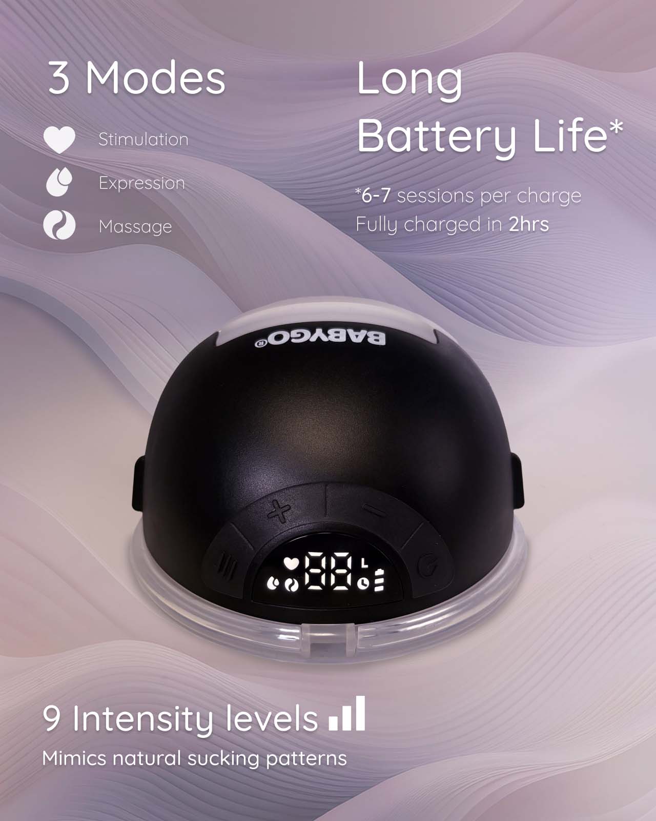 BABYGO® Air™ Electric Breast Pump Double - Image 4