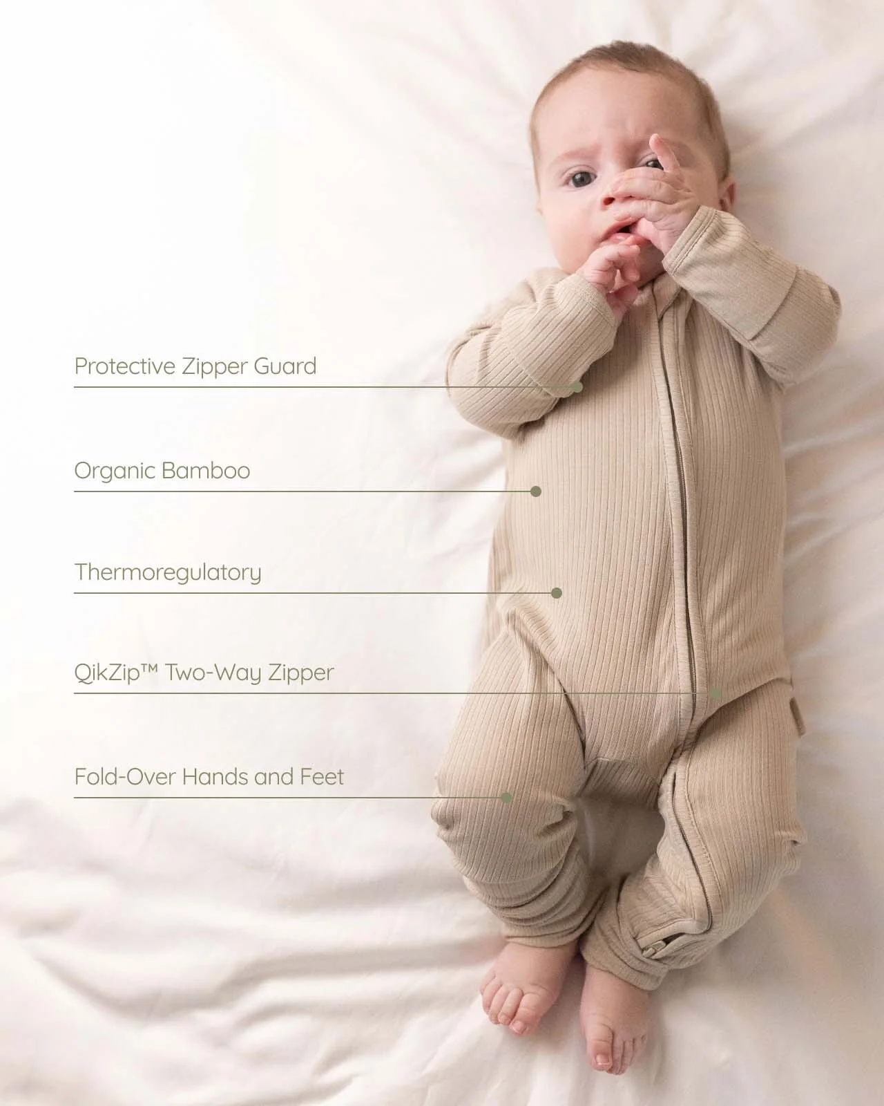 BABYGO® Zip Sleepsuit | 2 Pack - Image 4