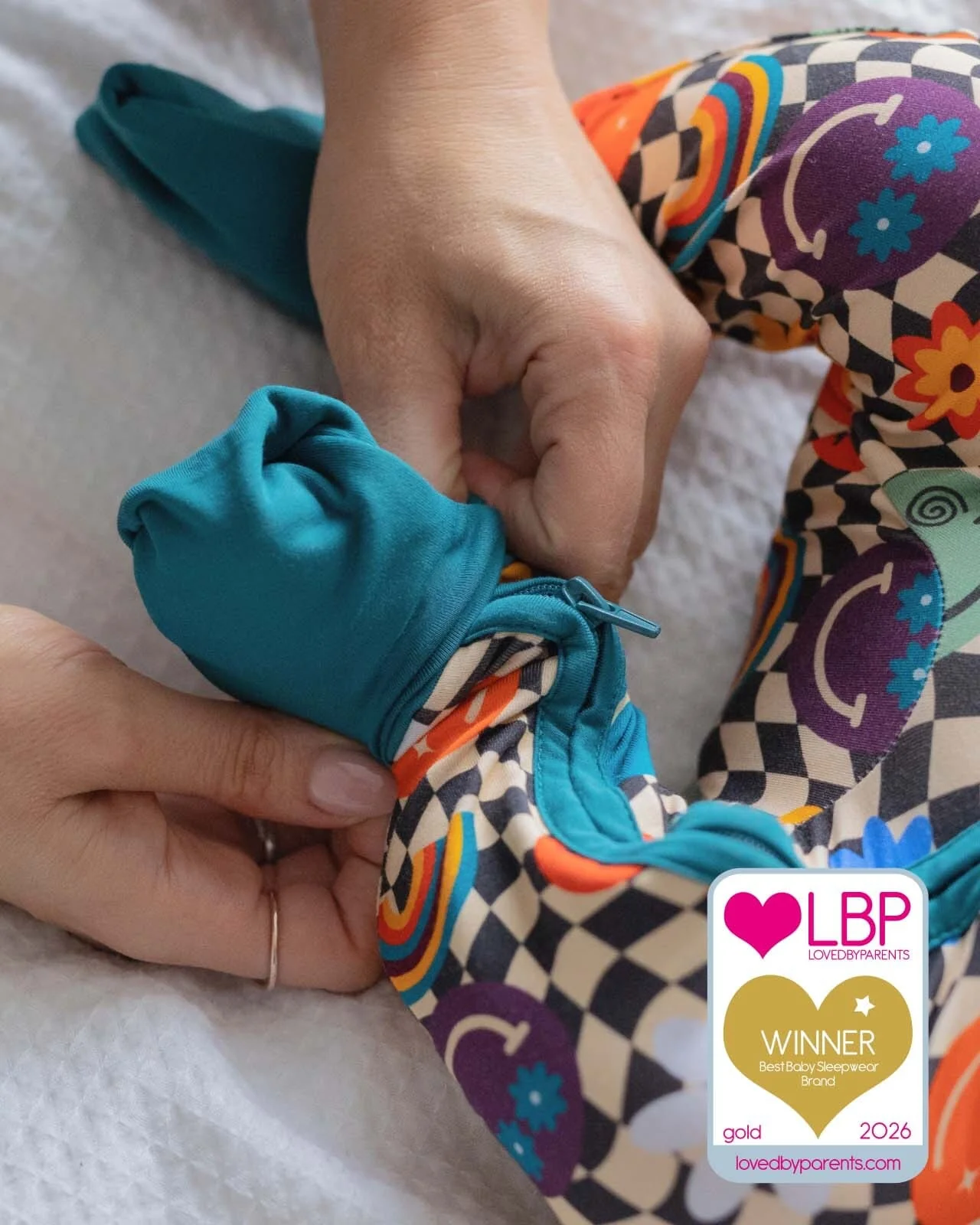 BABYGO® Zip Sleepsuit | 2 Pack - Image 3