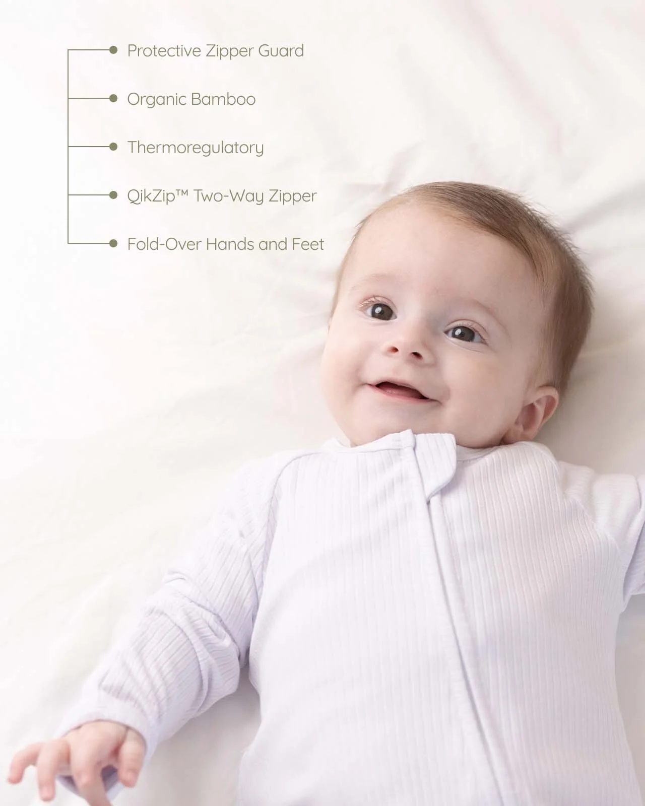 BABYGO® Zip Sleepsuit | 2 Pack - Image 4