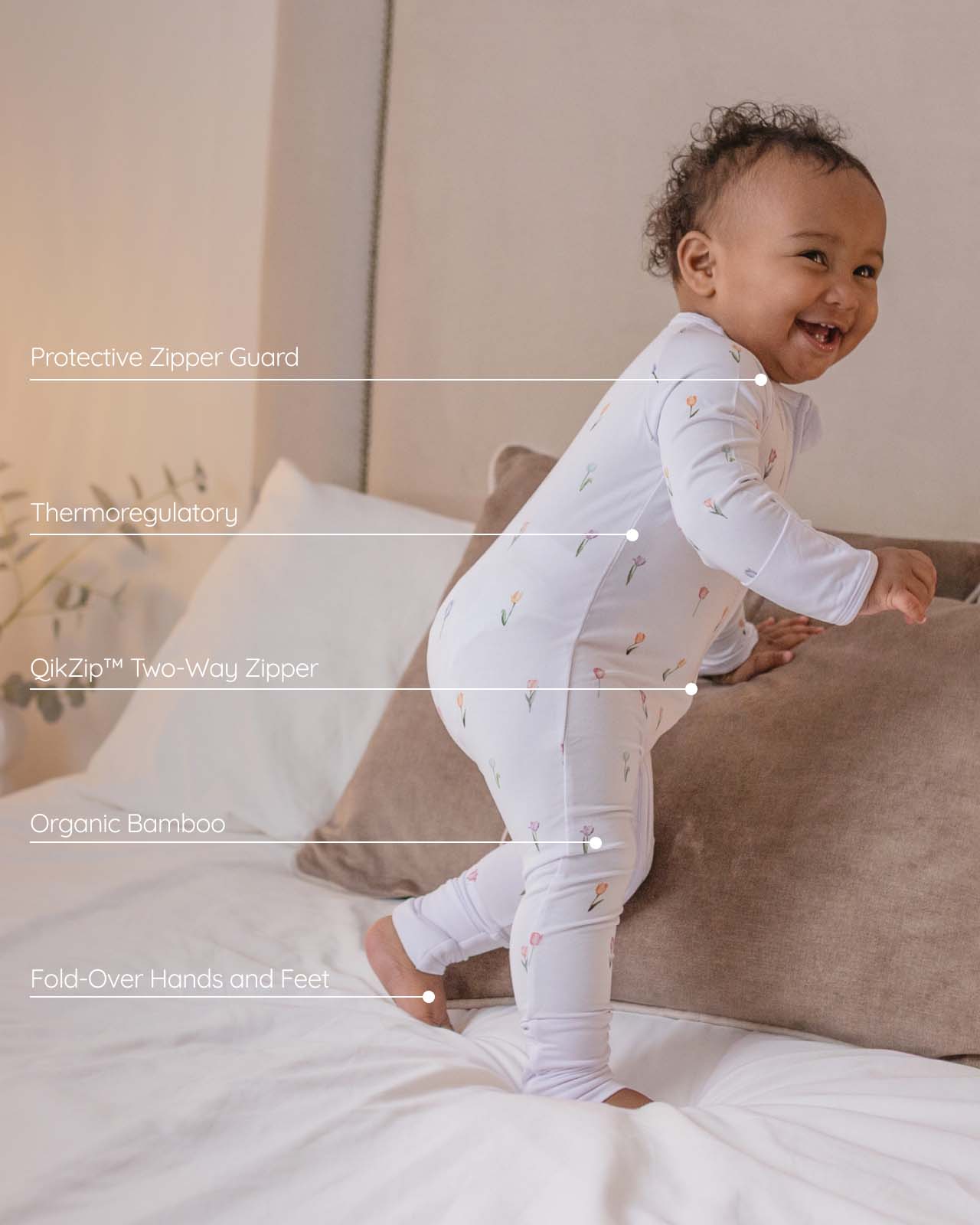 BABYGO® Zip Sleepsuit | 2 Pack - Image 4