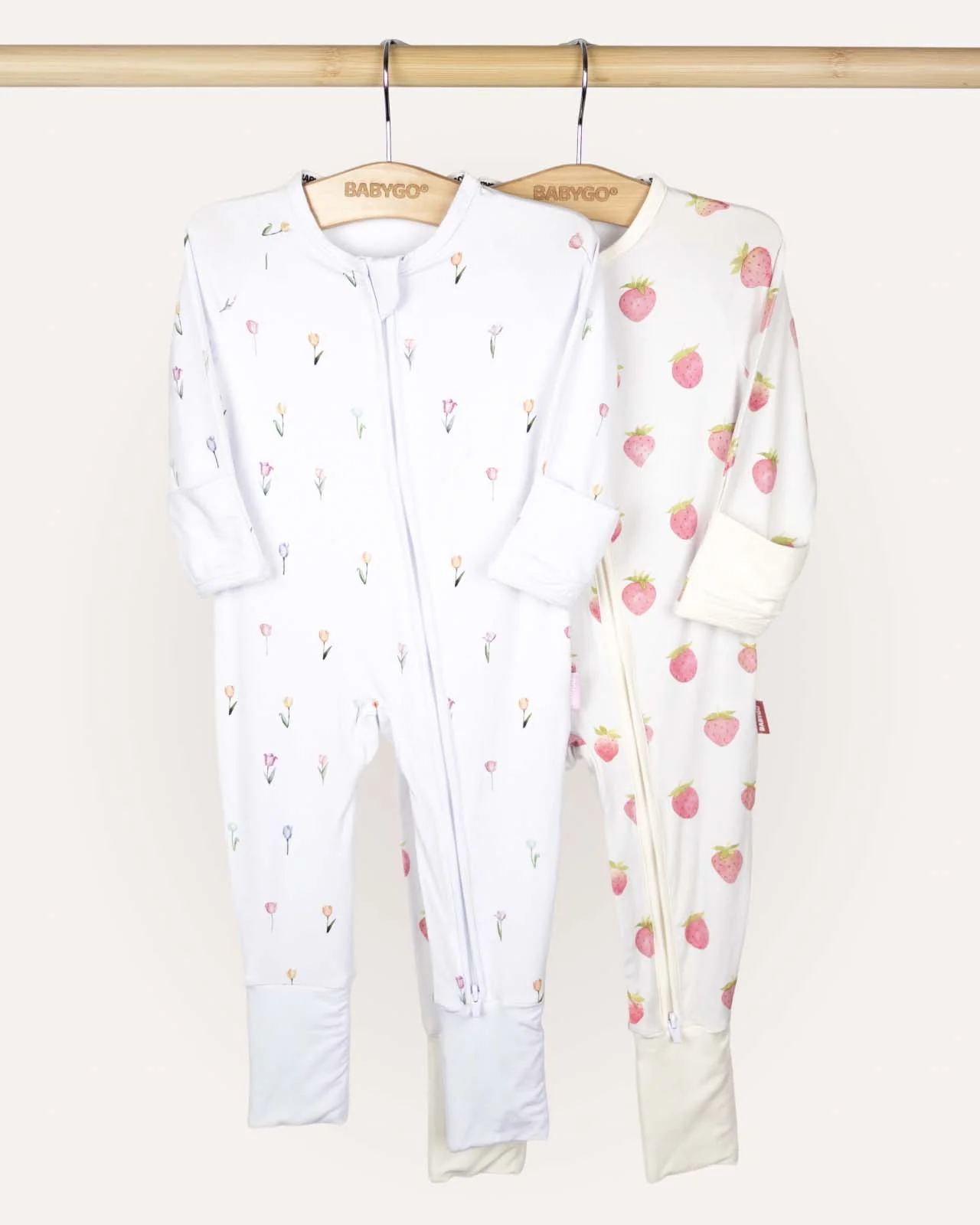 BABYGO® Zip Sleepsuit | 2 Pack