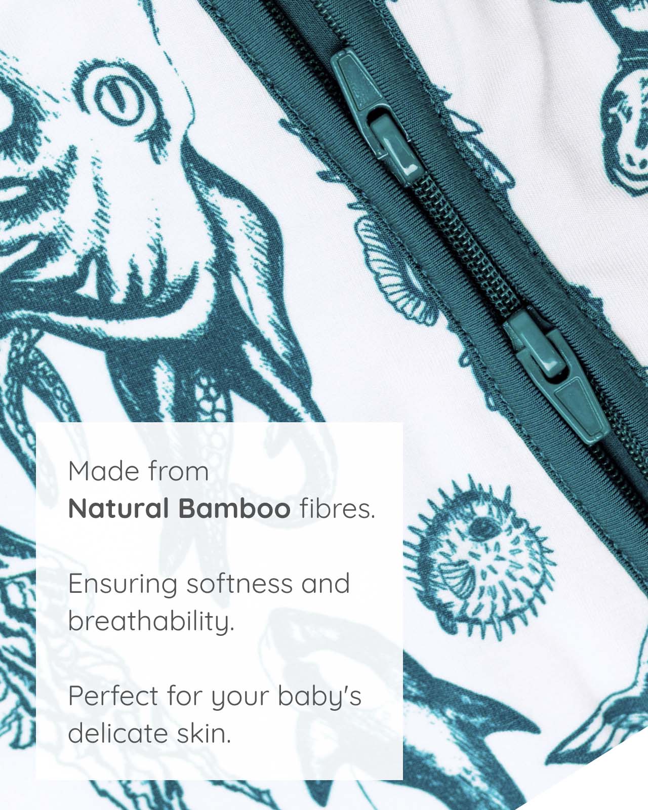 BABYGO® Zip Sleepsuit | 3 Pack - Image 5