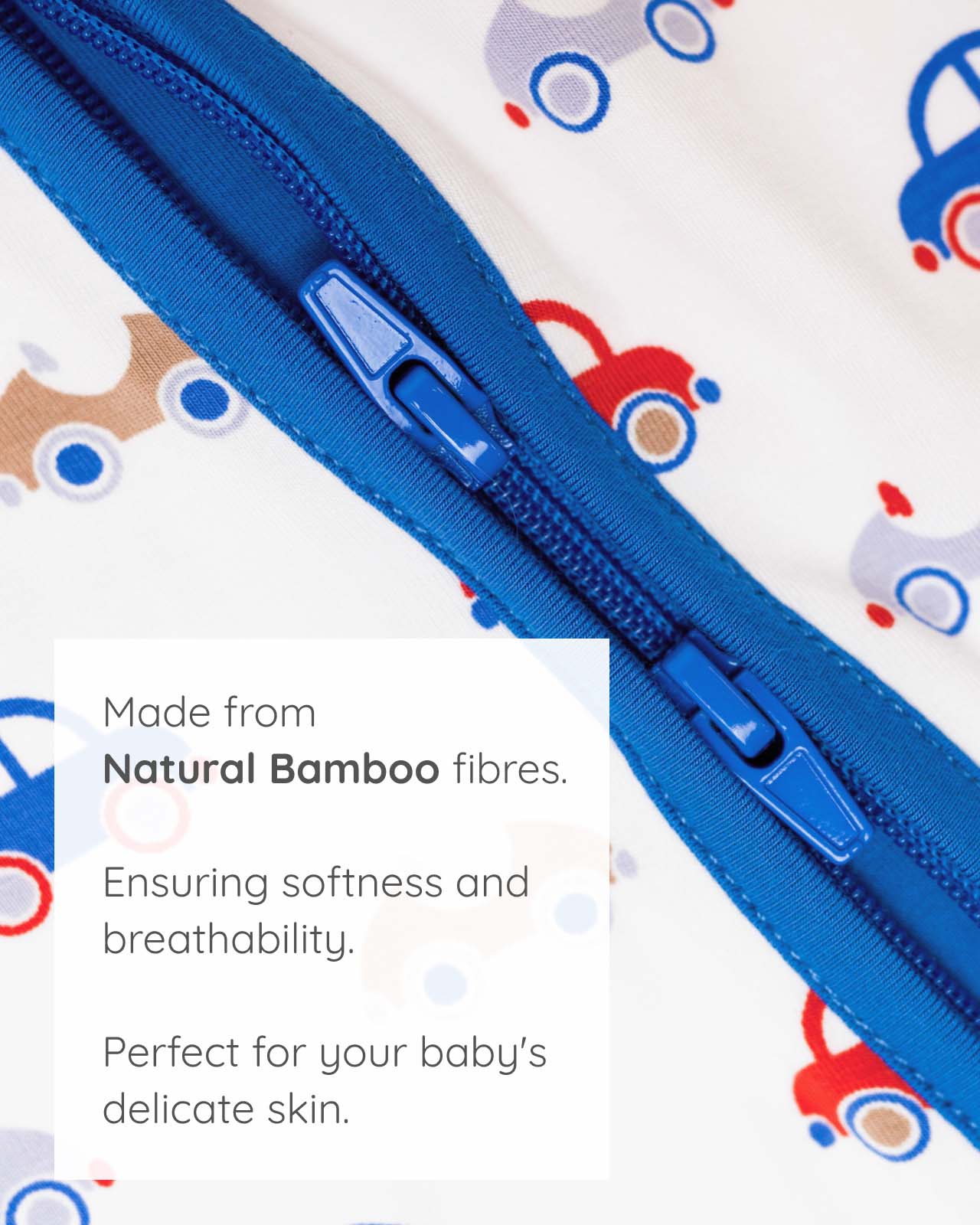 BABYGO® Zip Sleepsuit | 3 Pack - Image 5