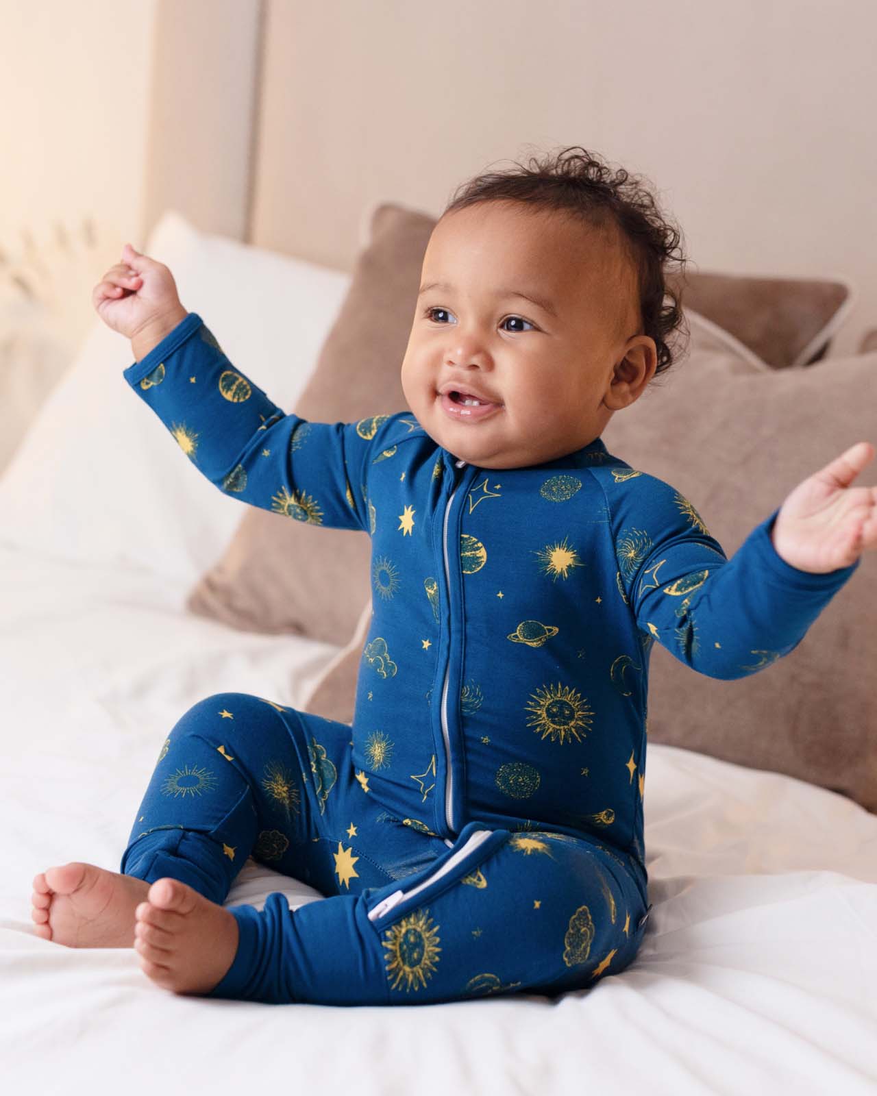 BABYGO® Zip Sleepsuit | 3 Pack - Image 6