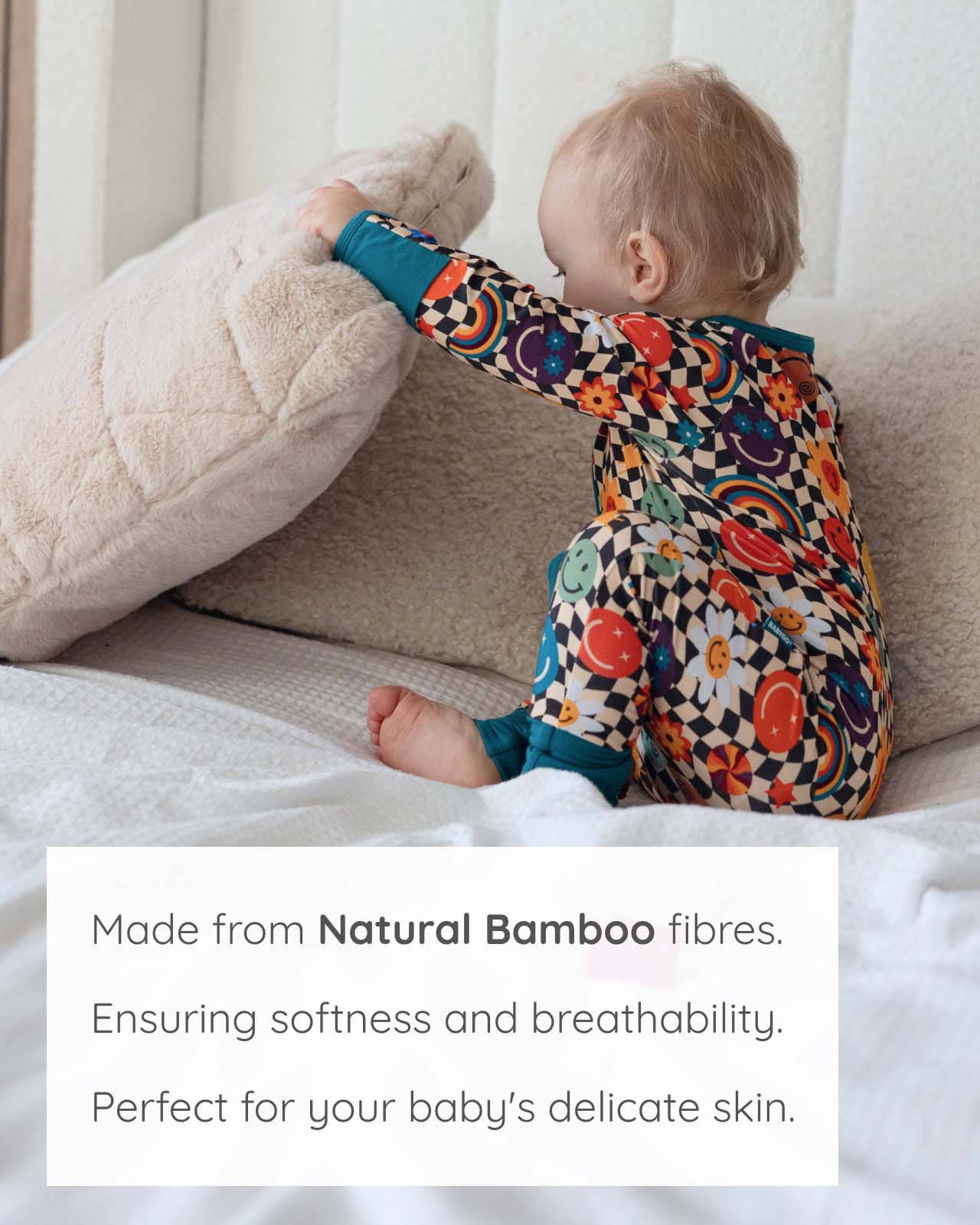 BABYGO® Zip Sleepsuit | 3 Pack - Image 4