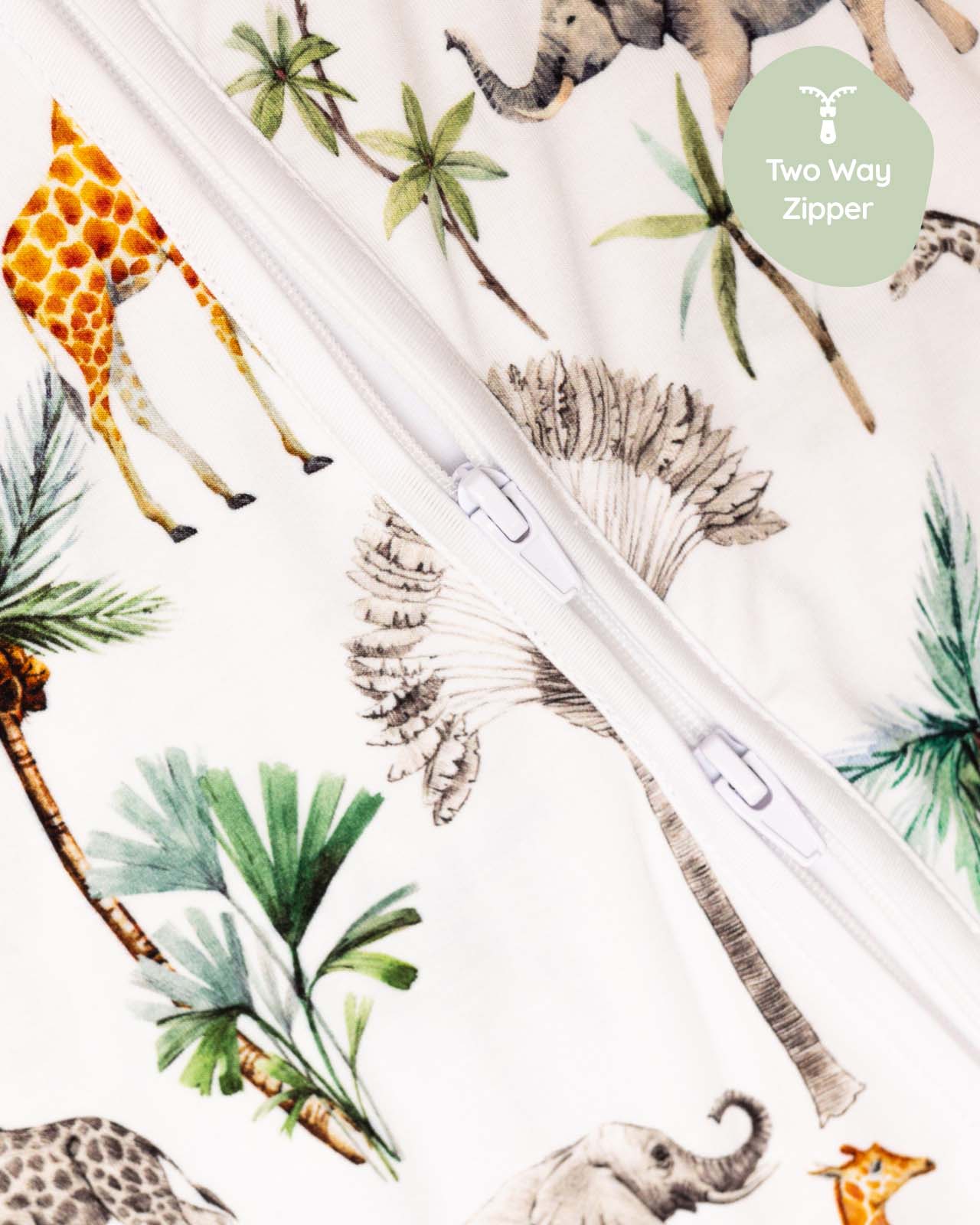 BABYGO® Safari Zip Sleepsuit - Image 5