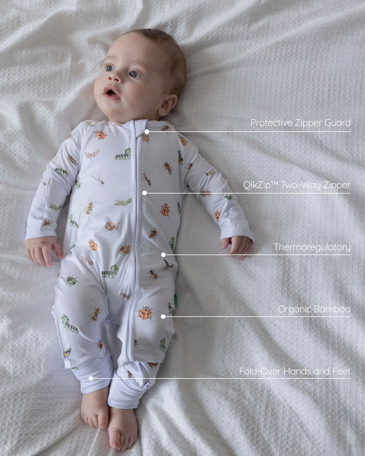 BABYGO® Bug's Life Zip Sleepsuit - Image 3