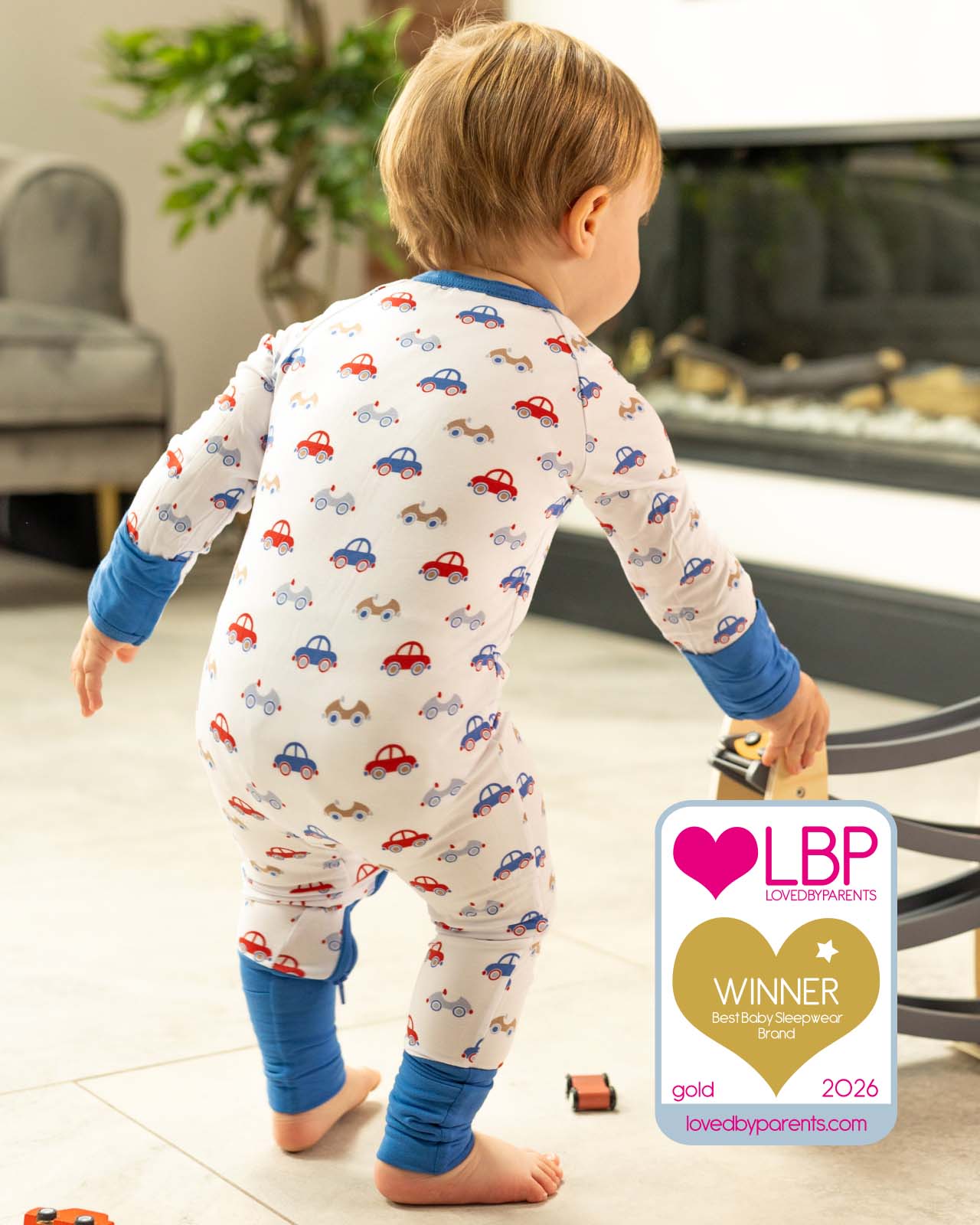 BABYGO® Car Zip Sleepsuit - Image 4