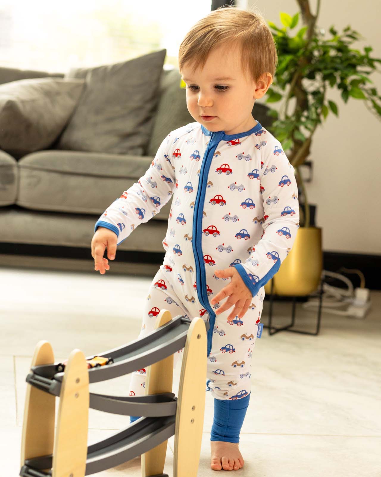 BABYGO® Car Zip Sleepsuit - Image 5