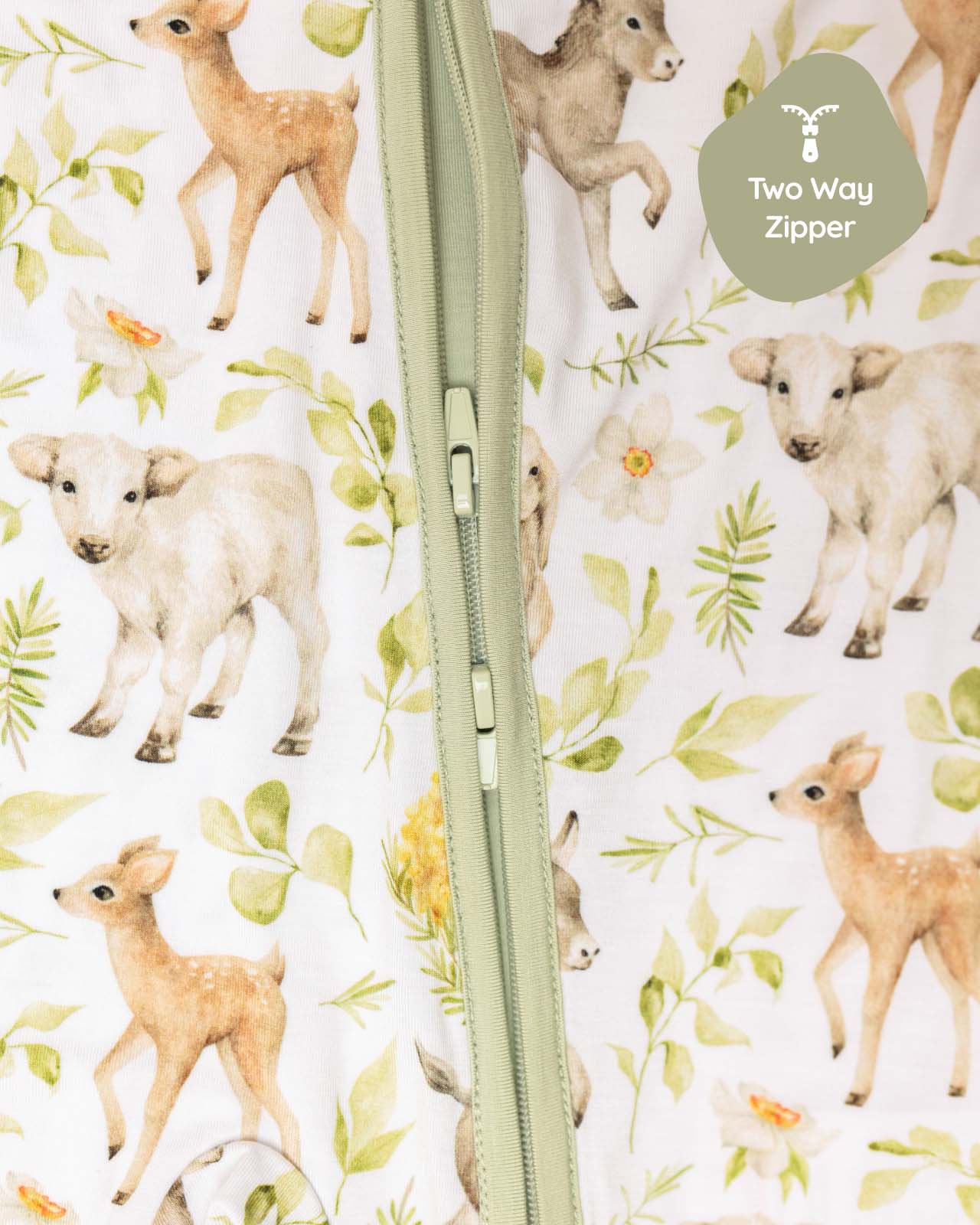 BABYGO® Farmyard Zip Sleepsuit - Image 5
