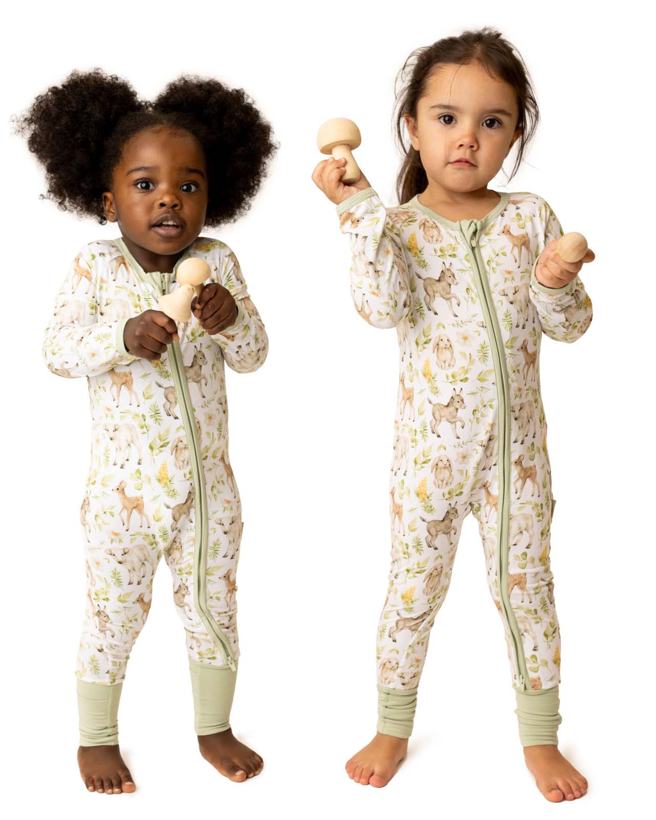 BABYGO® Farmyard Zip Sleepsuit - Image 6