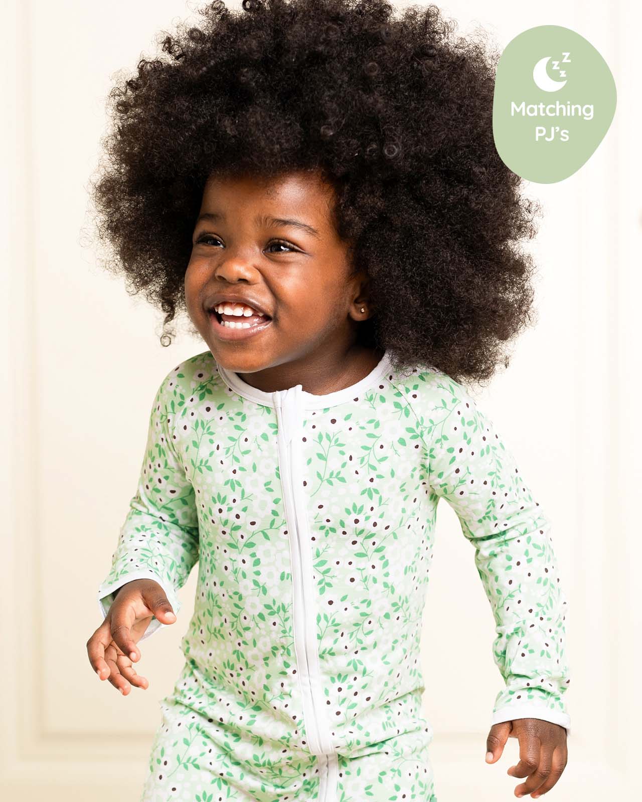 BABYGO® Floral Zip Sleepsuit - Image 6